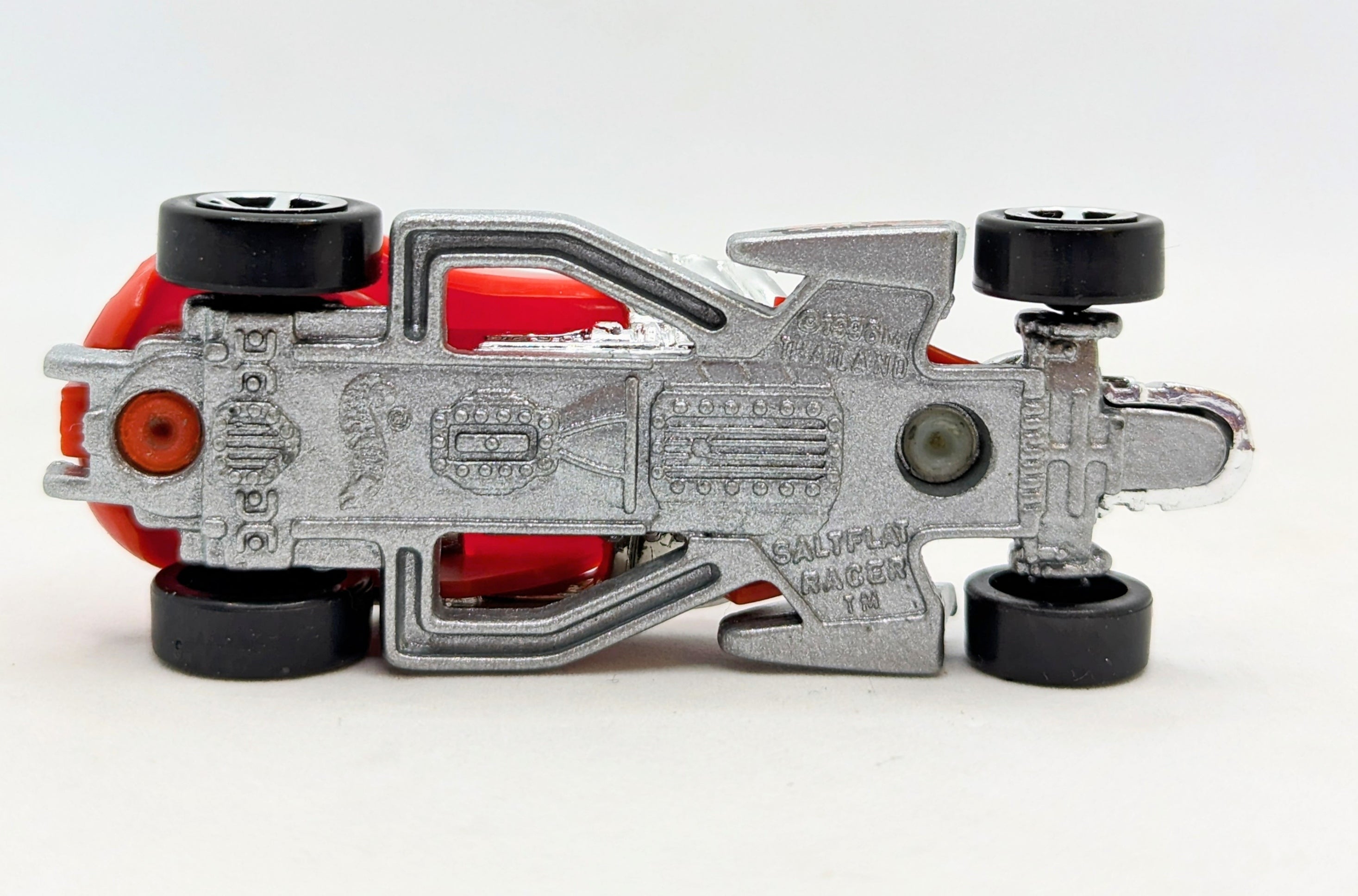 1996 Hot Wheels Red Salt Flat Racer Diecast Car - Loose image 4