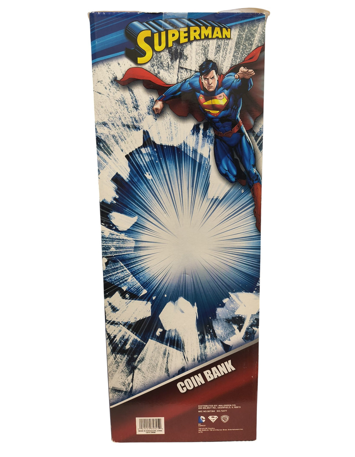 Monogram DC Comics Superman New 52 Figure 14" Coin Bank #72477 Exclusive image 2