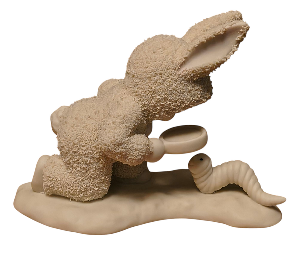 1997 Department 56 Snowbunnies You're As Cute As A Bug's Ear Easter Caterpillar image 2