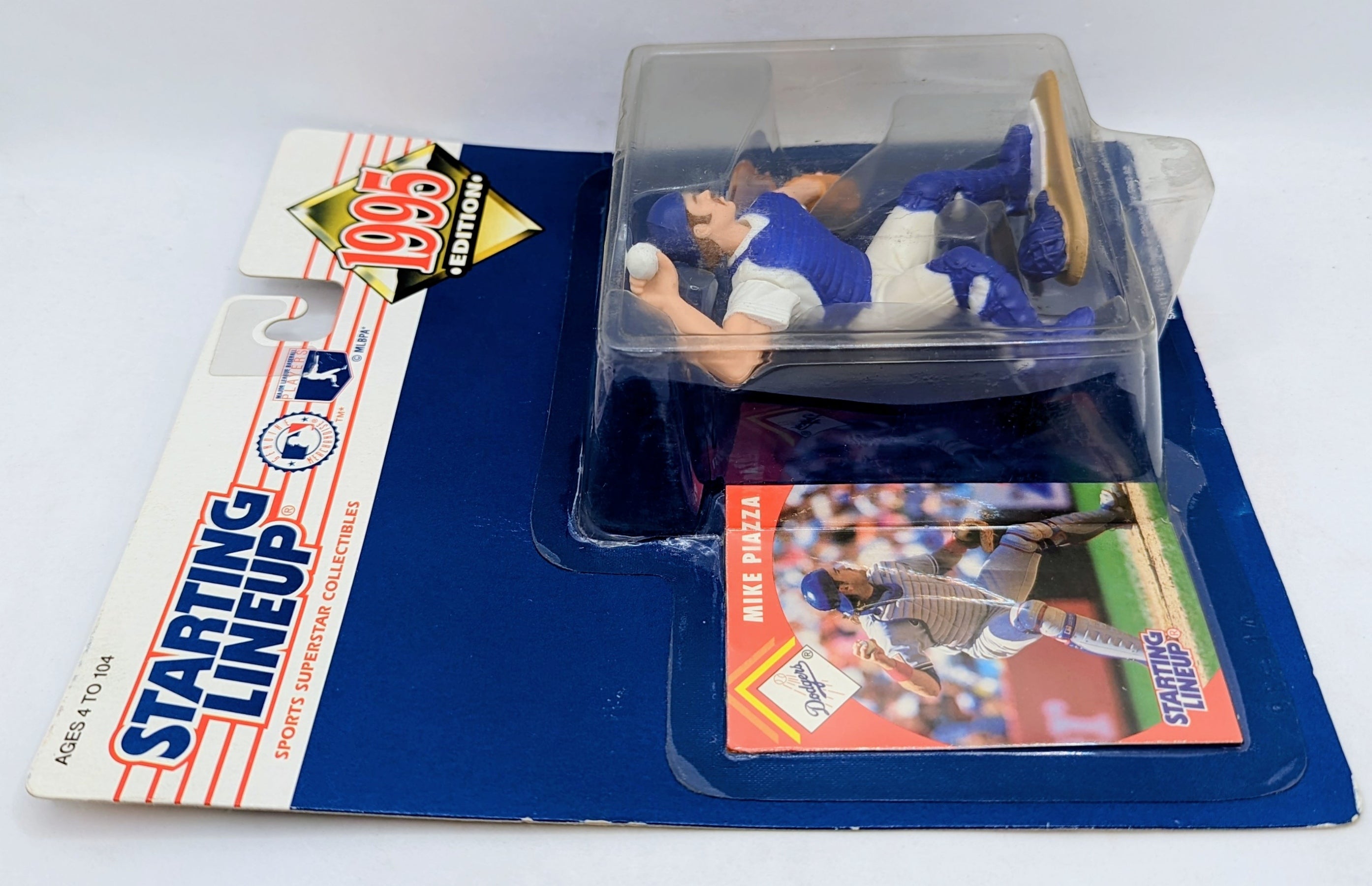 1995 Kenner Starting Lineup Mike Piazza LA Dodgers Baseball Figure image 3