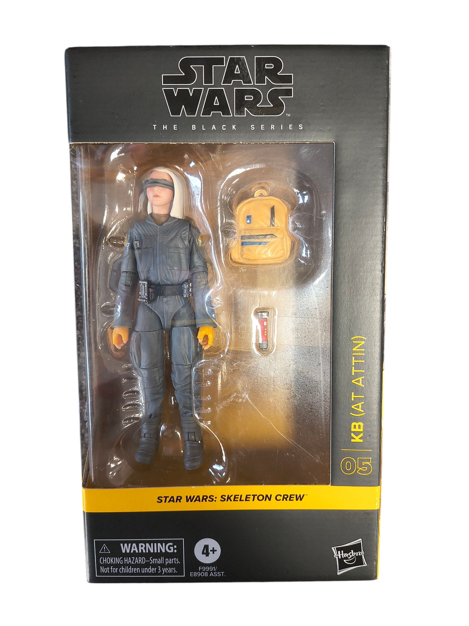 Hasbro Star Wars Black Series Skeleton Crew KB At Attin 6" Action Figure