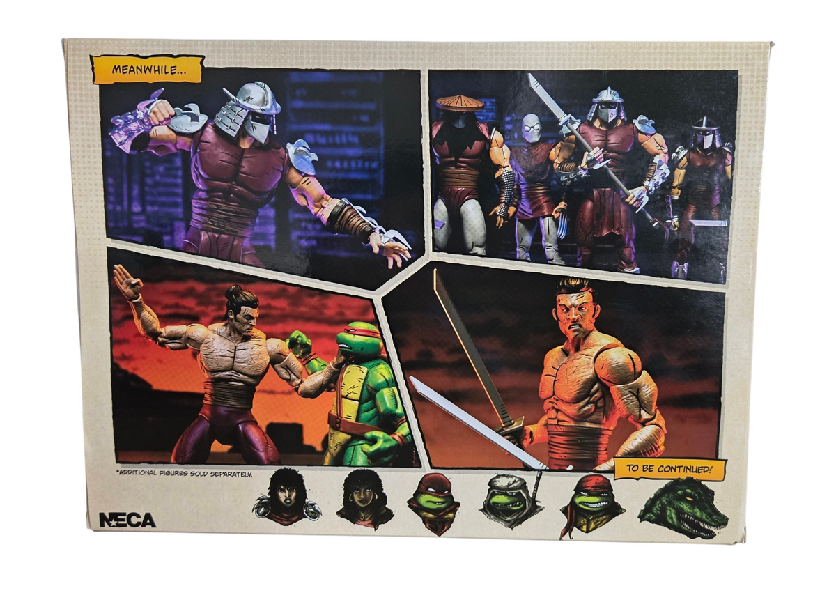 NECA Eastman & Lairds TMNT Shredder Worms Of Madness 2 Pack Action Figures image 2
