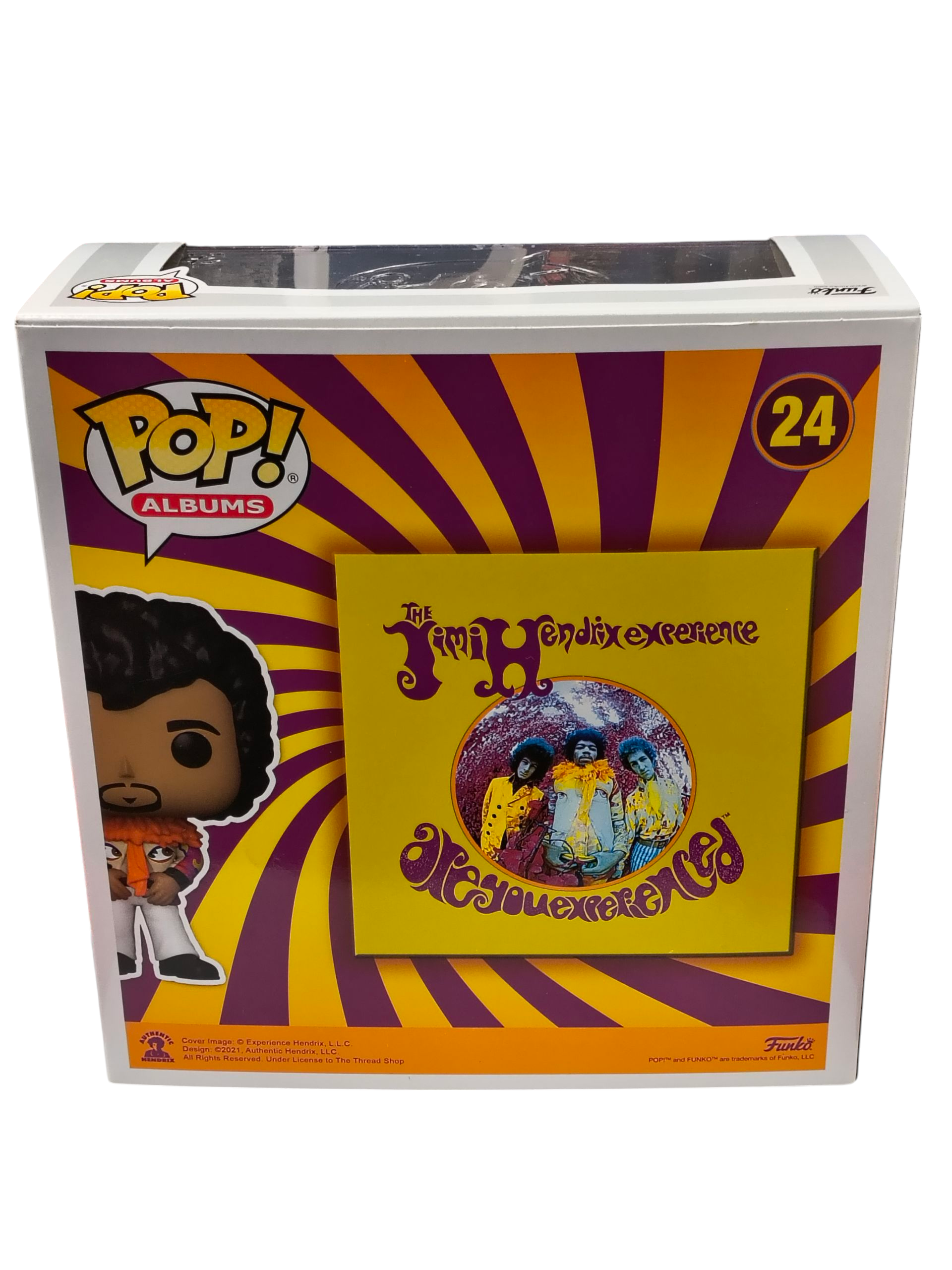 2021 Funko Pop Albums Jimi Hendrix Are You Experienced #24 Exclusive - SC image 2