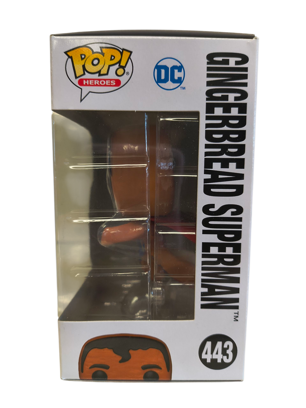Funko Pop! Heroes DC Comics Super Heroes Gingerbread Superman #443 image 5