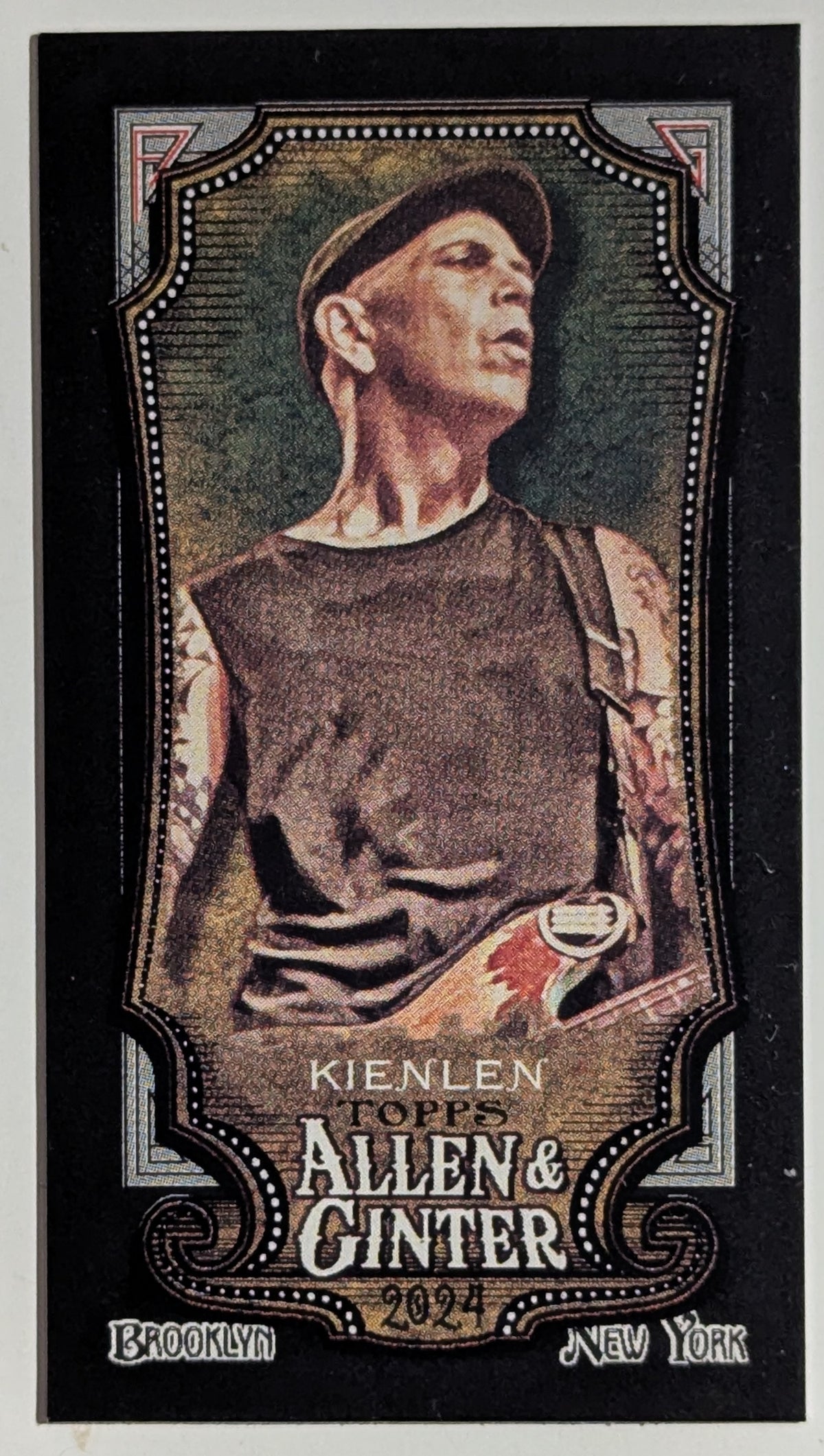 2024 Topps Allen & Ginter Black Mini #266 Bryan Kienlen The Bouncing Souls