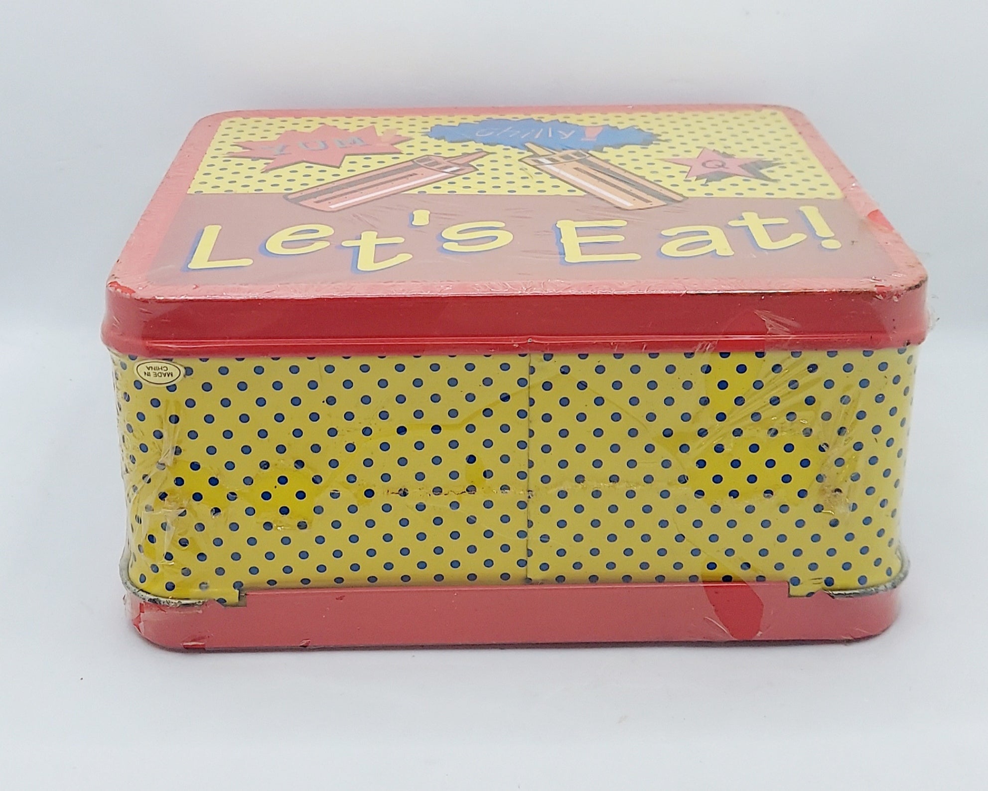1990s G-Whiz Brainiaks Let's Eat Diner Metal Lunchbox image 5