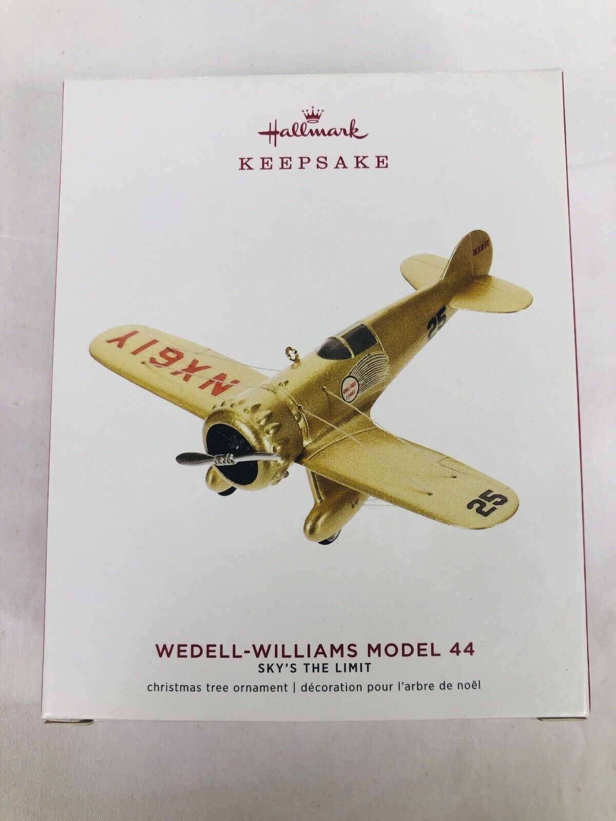 2019 Hallmark Keepsake Wedell-Williams Model 44 Ornament
