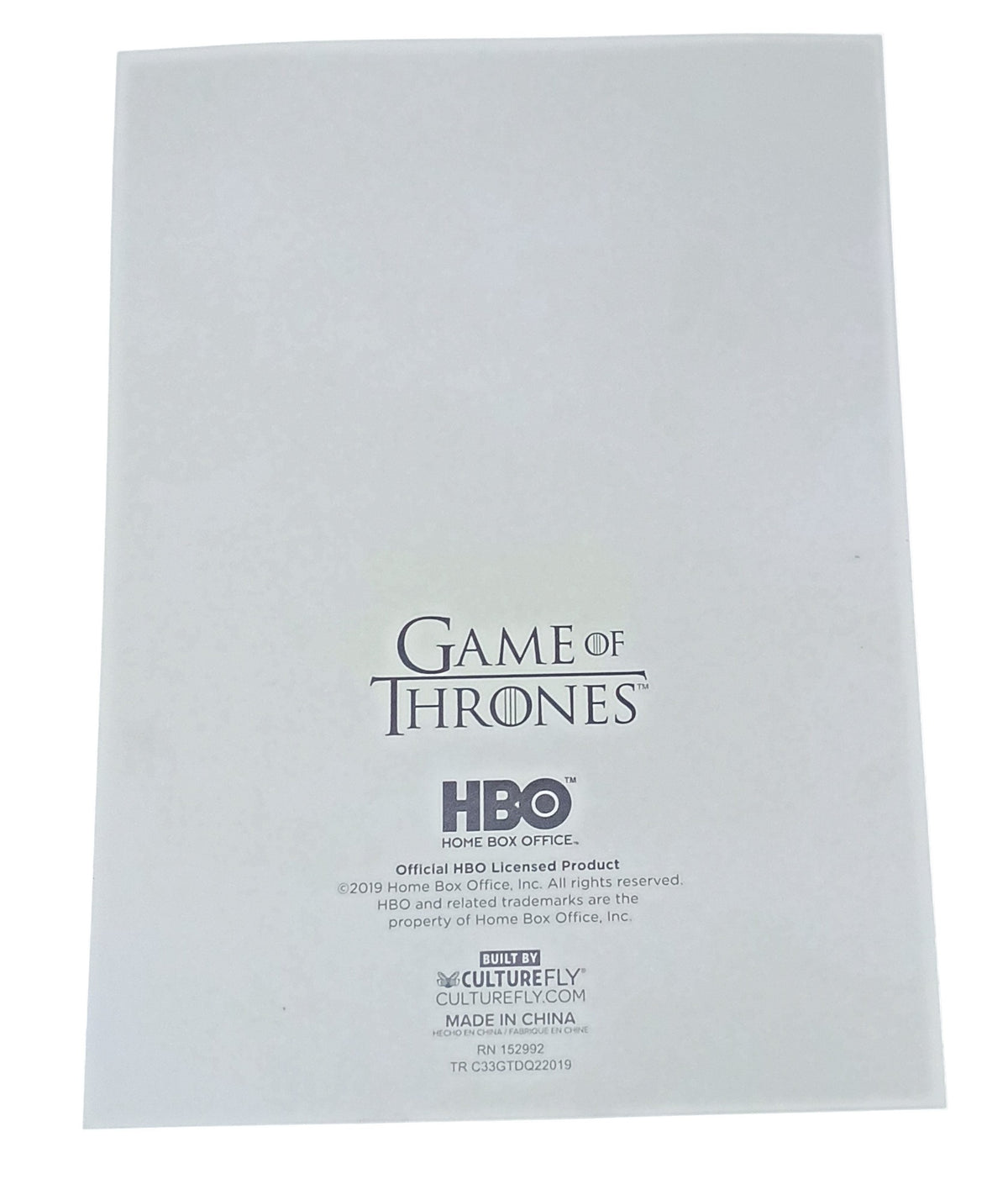 Culturefly HBO Game Of Thrones King in the North Art Print 7.25 x 10" Jon Snow image 2