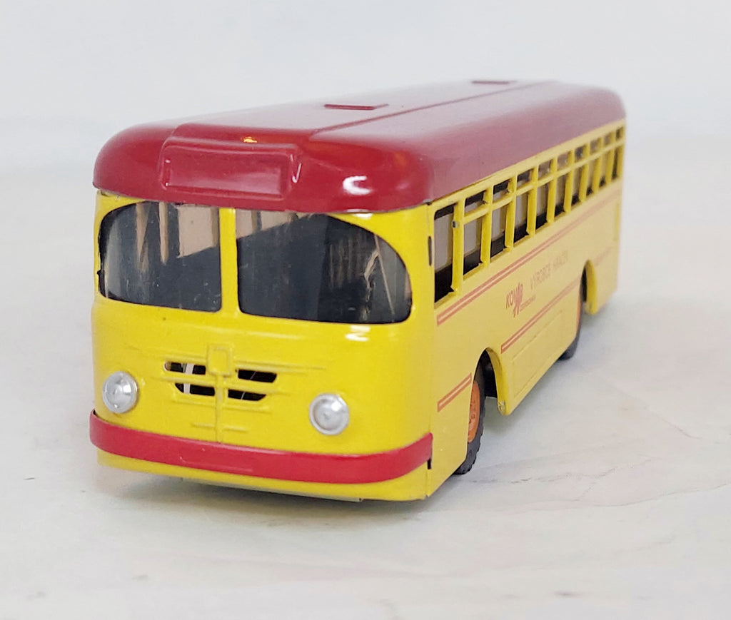 Kovap Retrobus 05-575/001 1959 Czech Republic Tin Yellow/Red Bus Retro Bussing image 4