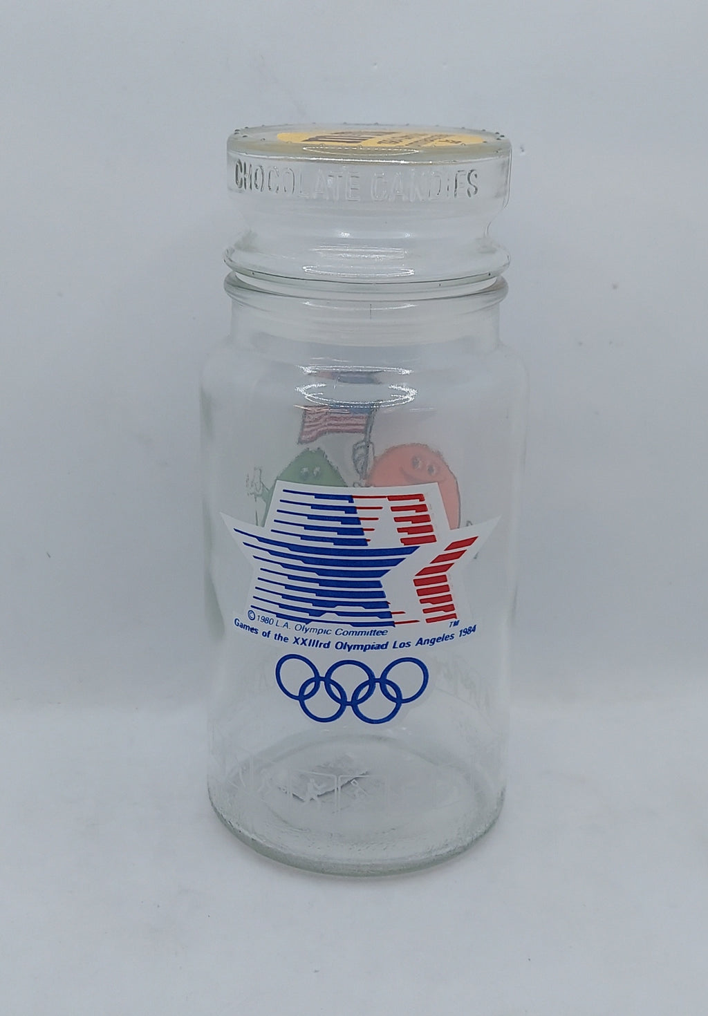 1984 M&M Olympic Commemorative Jar Holder image 2