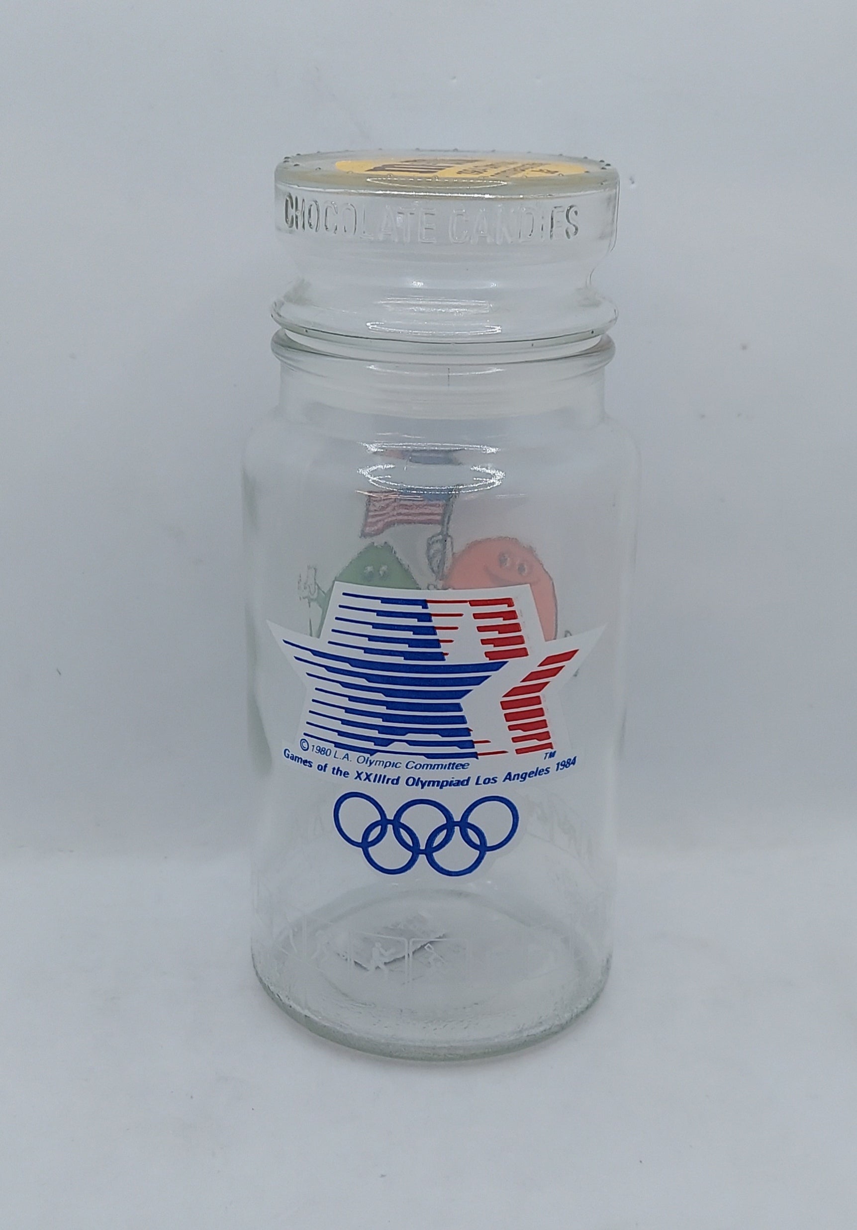 1984 M&M Olympic Commemorative Jar Holder image 2