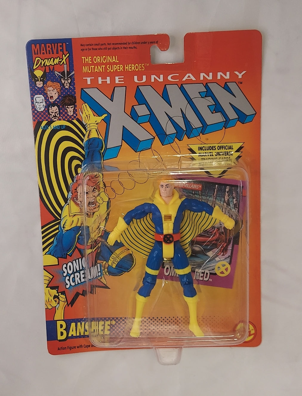 1992 Toy Biz Marvel The Uncanny X-Men Banshee Figure