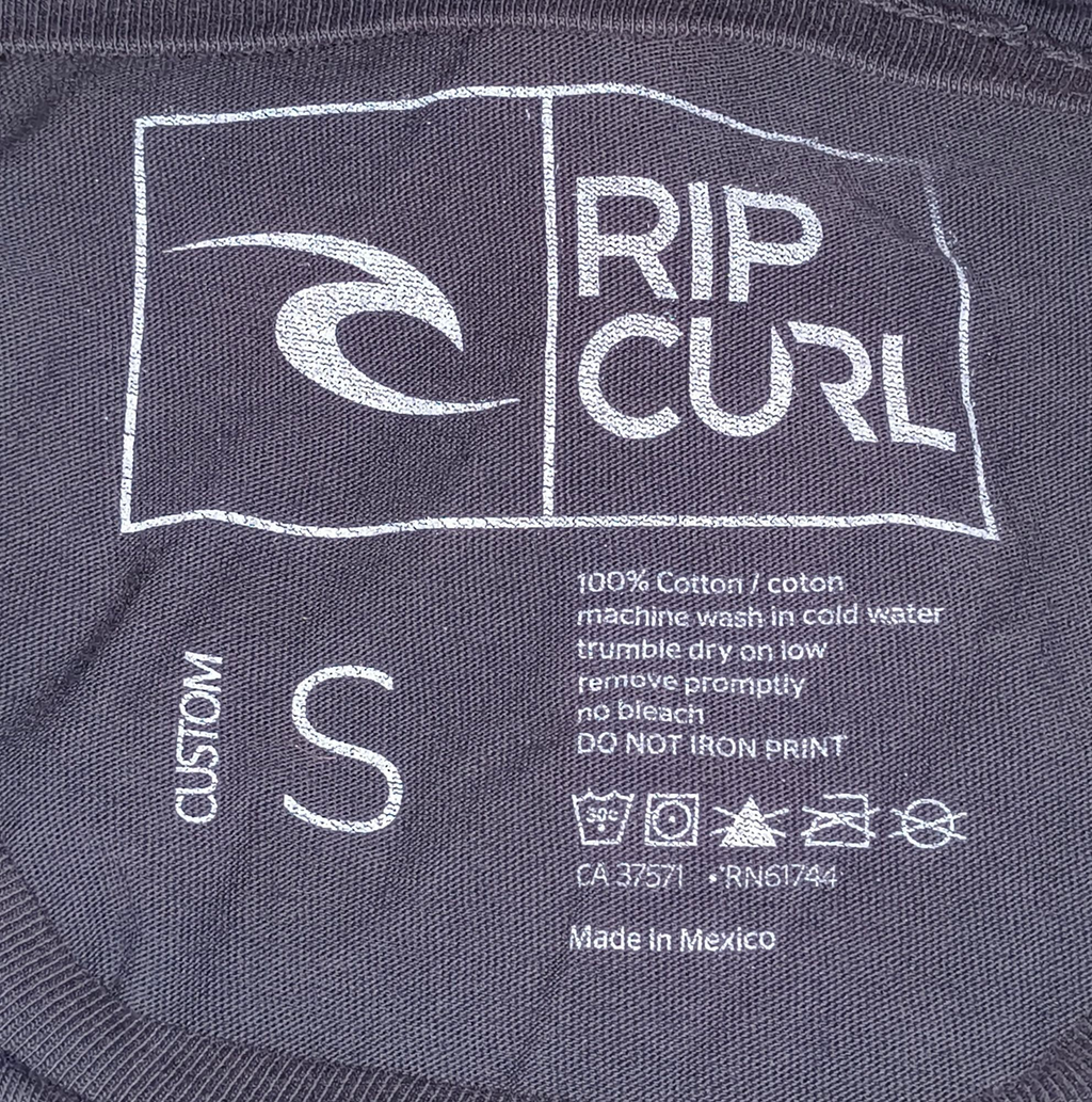 Rip Curl Live The Search Series Tom Current Surfer Small T-Shirt image 3