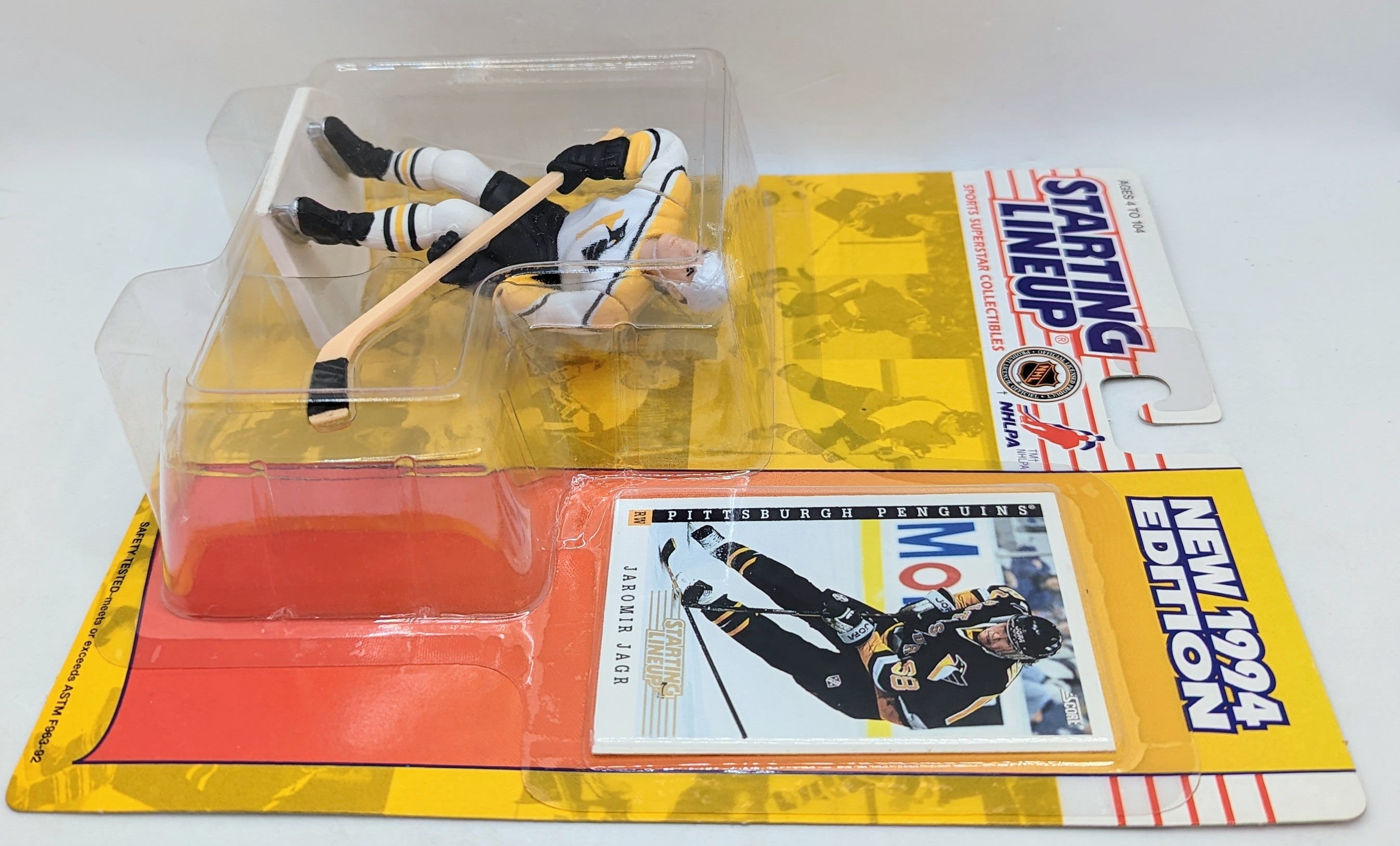 1994 Kenner Starting Lineup Jaromir Jagr Pittsburgh Penguins Hockey NHL Figure image 3