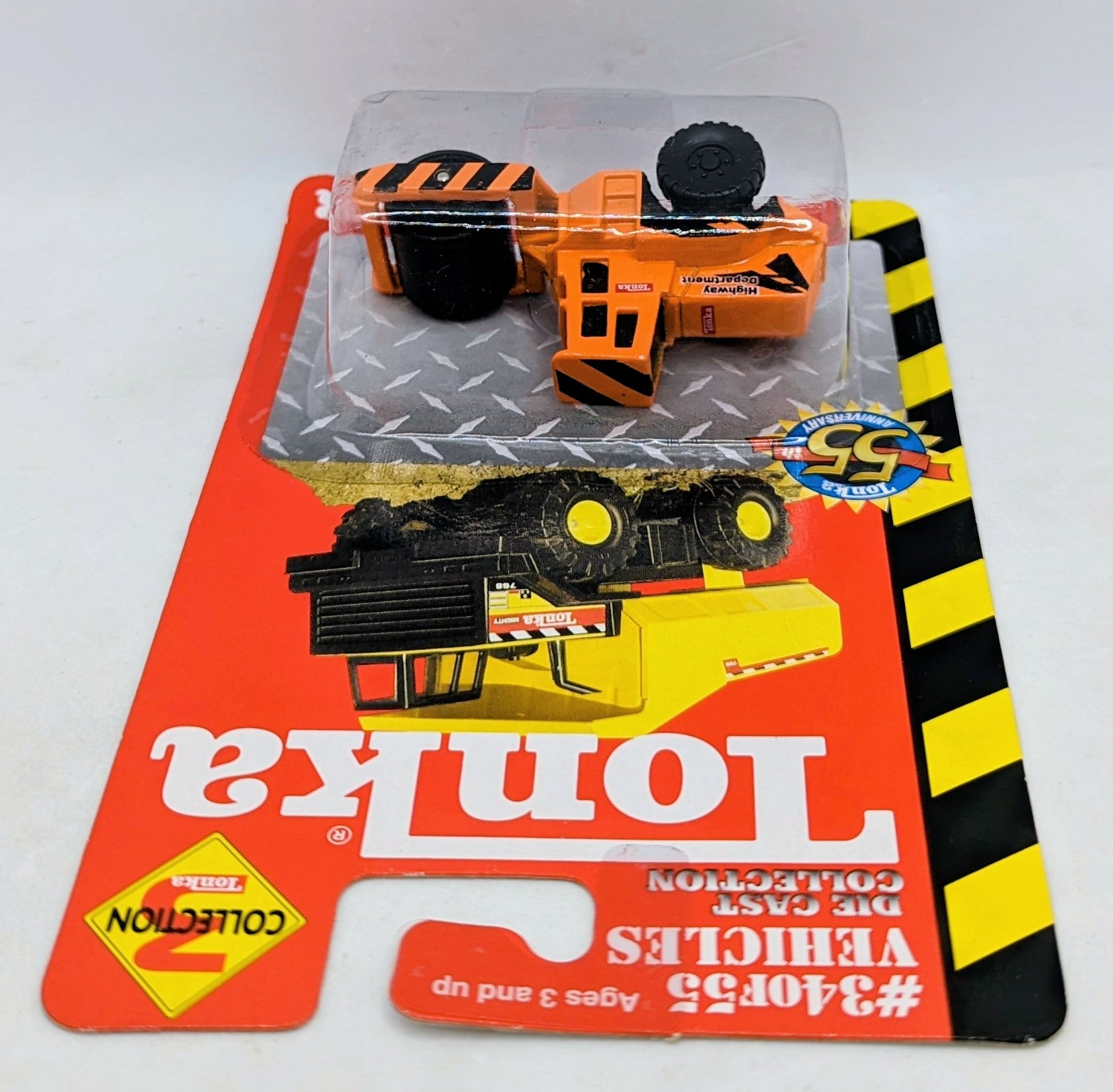 2000 Maisto Tonka Pavement Roller #34 1:64 Scale Diecast image 3