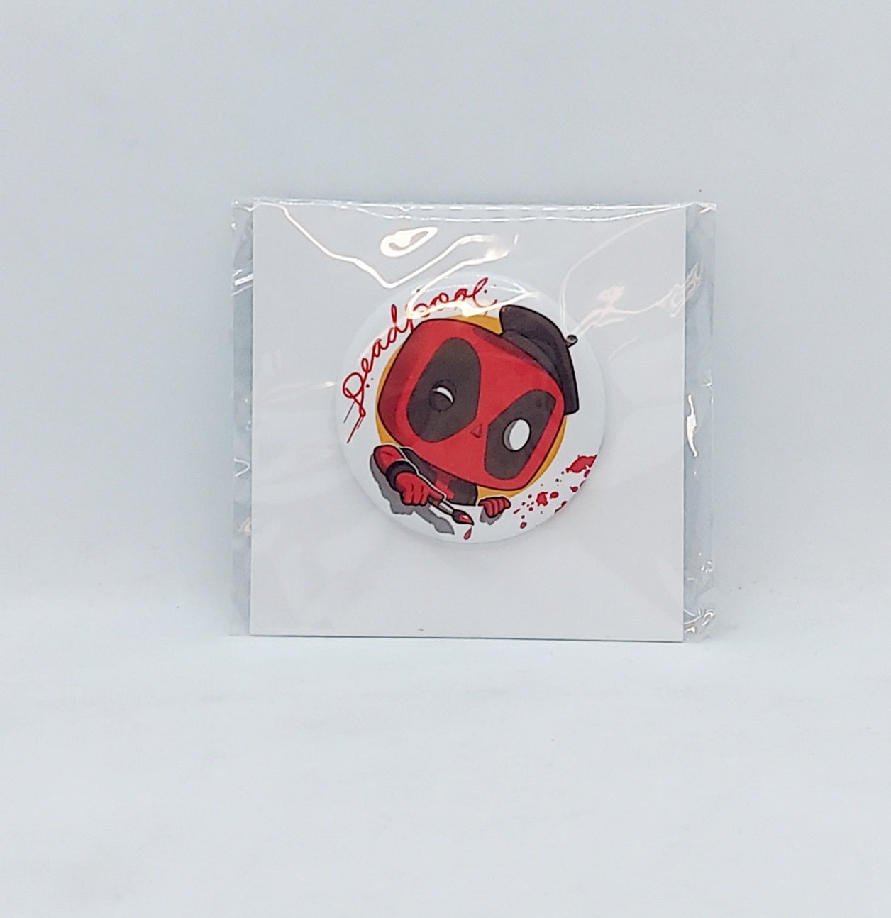 Exclusive Funko Artist Deadpool Button