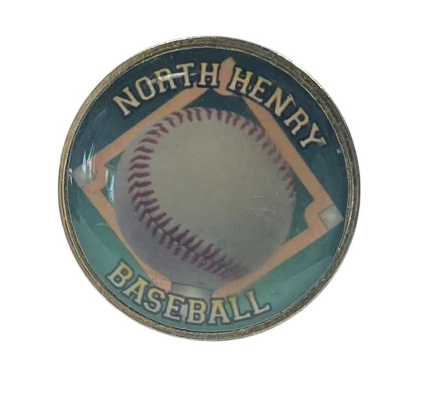 Cooperstown Dreams Park Trading Pins North Henry Baseball Pin