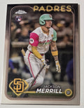 2024 Topps Chrome Update Jackson Merrill Padres #USC153 Rookie RC