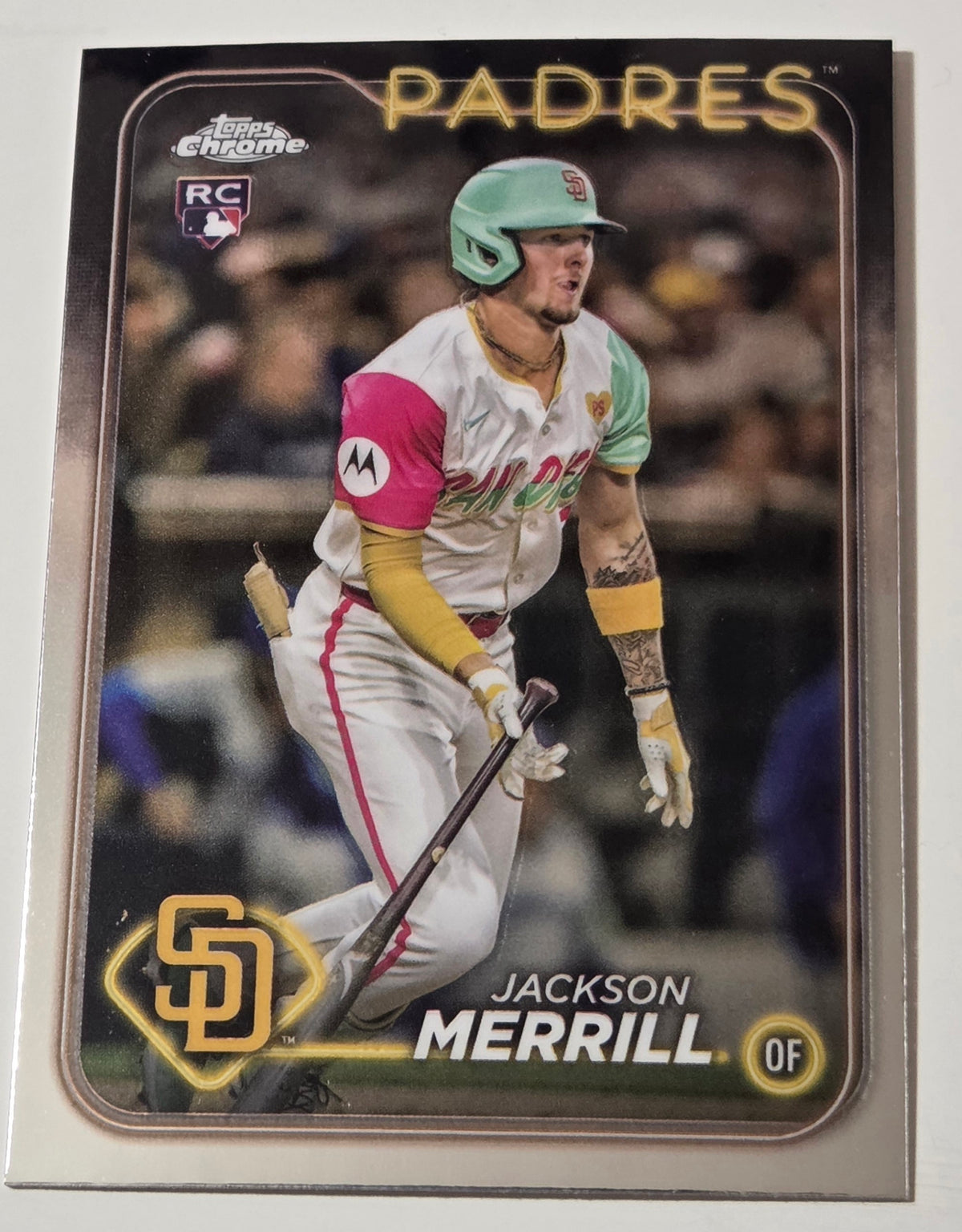 2024 Topps Chrome Update Jackson Merrill Padres #USC153 Rookie RC