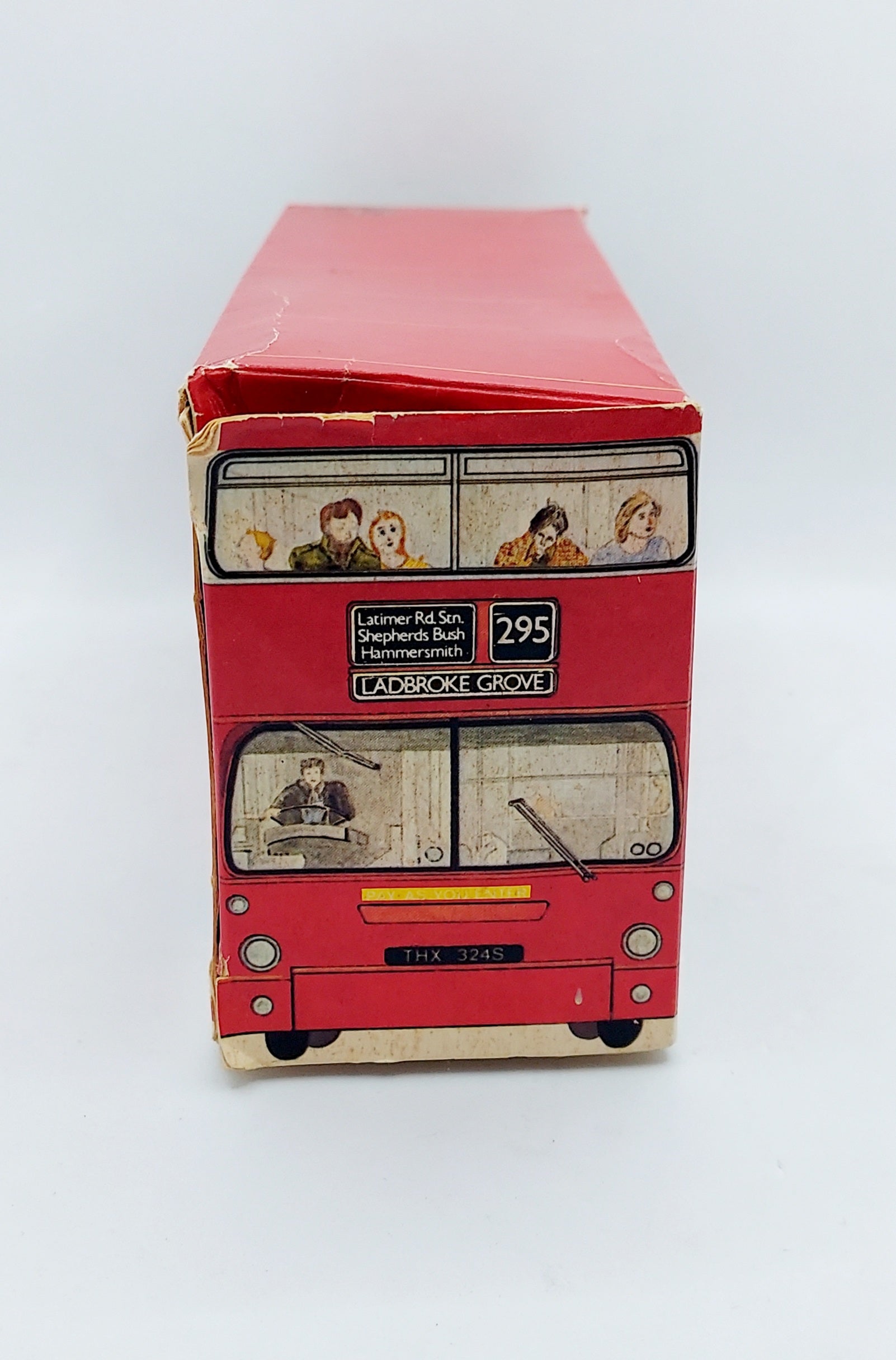 Vintage Abydos Double Decker Bus Double Sided Jigsaw Puzzle No. 2 image 3