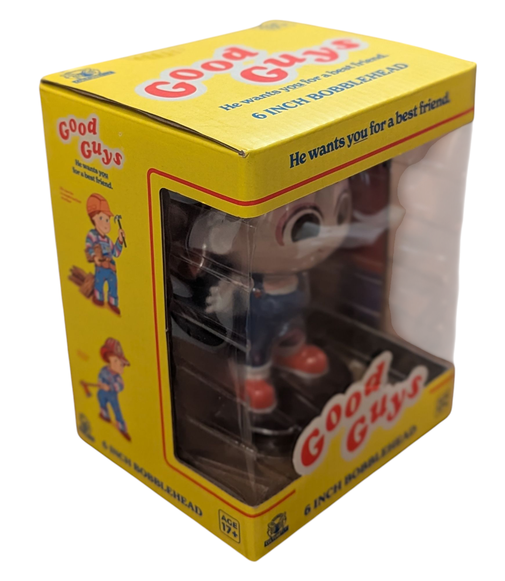 CultureFly Good Guys Child's Play Chucky 6 Inch Bobblehead image 3