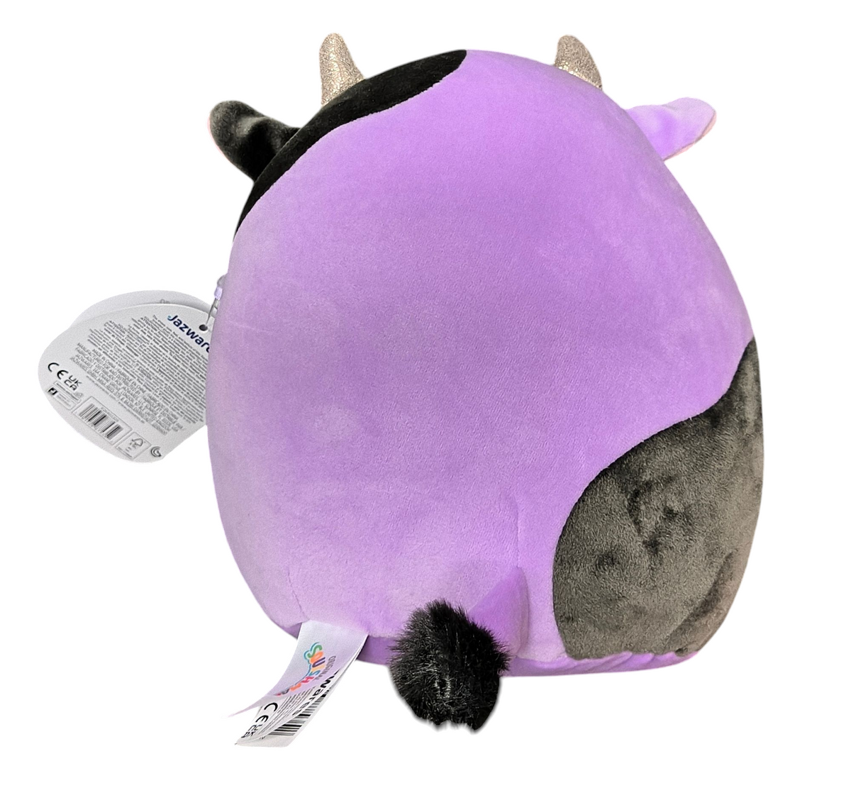 2025 Squishmallow Easter Alexie the Cow with Bowtie and Closed Eyes 8" Plush image 2