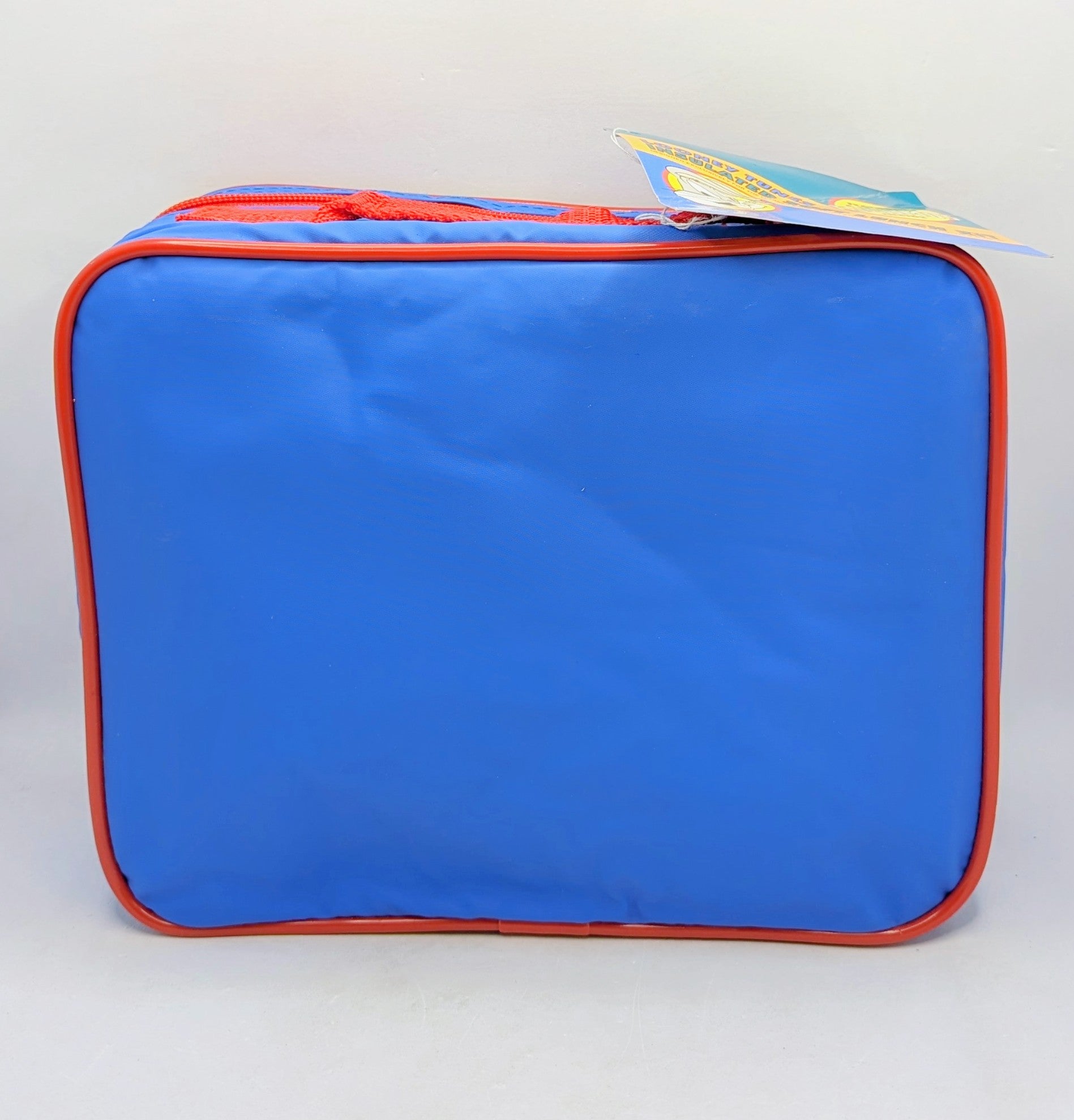 1995 Warner Store Looney Tunes Classroom Vinyl Lunch Box Taz Bugs Daffy Wiley image 2