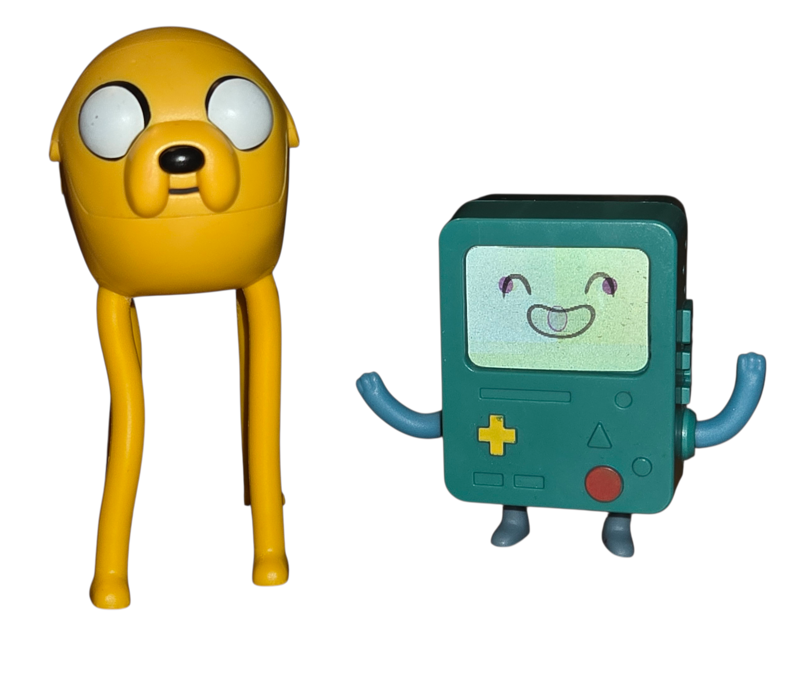 2014 McDonald's Happy Meal Adventure Time BMO & Jake the Dog Figures