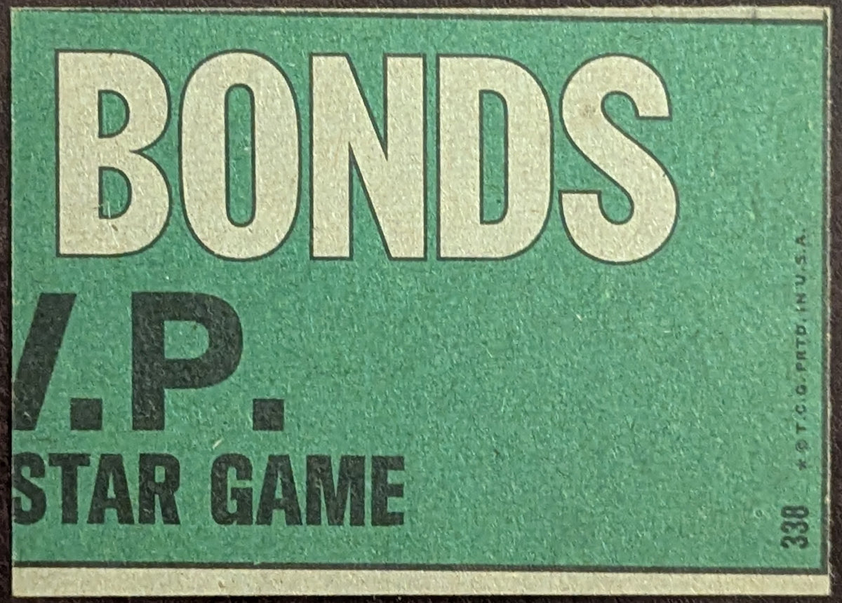 1974 Topps #338 All-Star Right Fielders Reggie Jackson / Billy Williams Miscut image 2