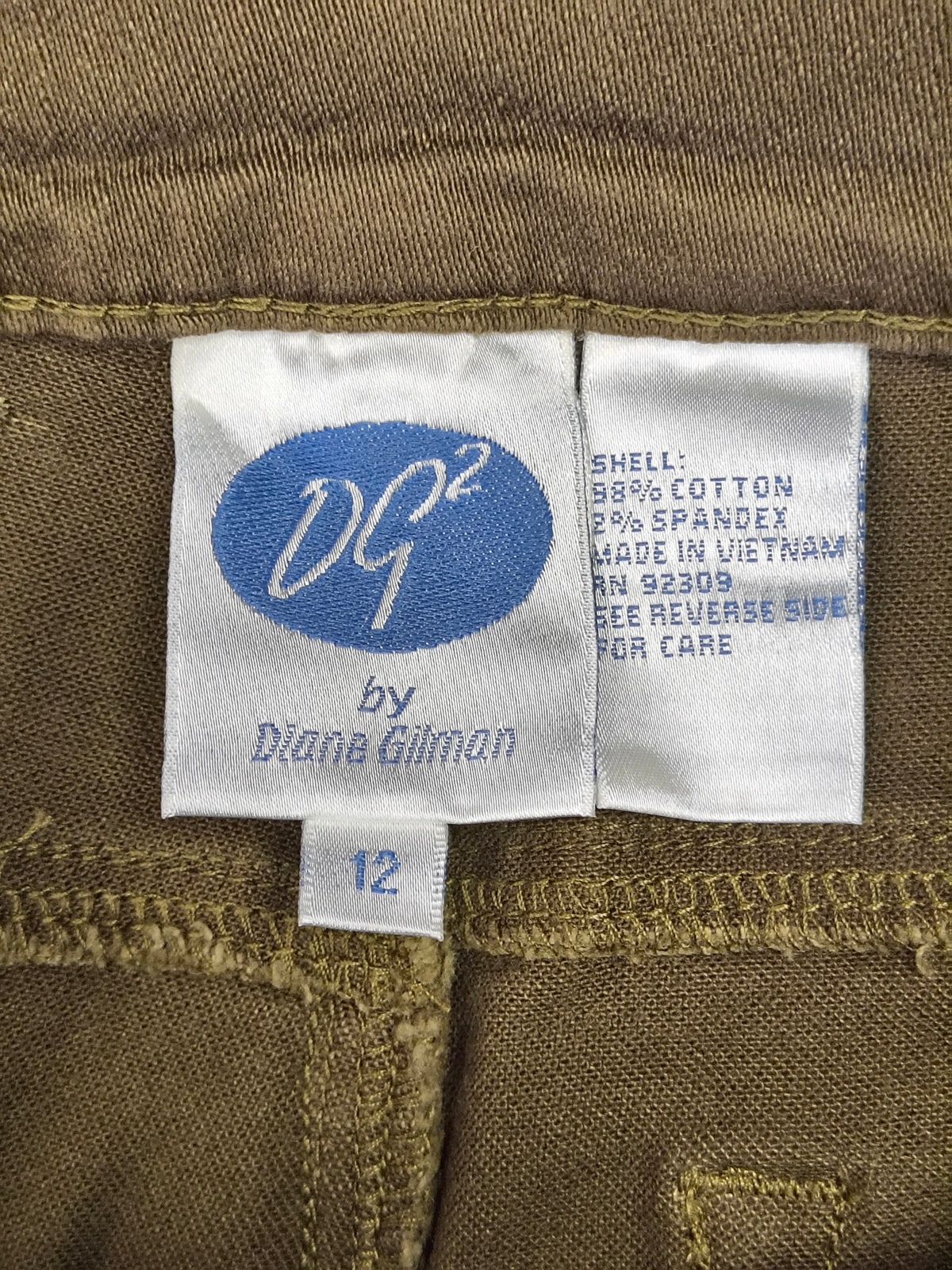 DG2 by Diane Gilman SuperStretch Modern Boot-Cut Jean Espresso 378638 Size 12 image 4