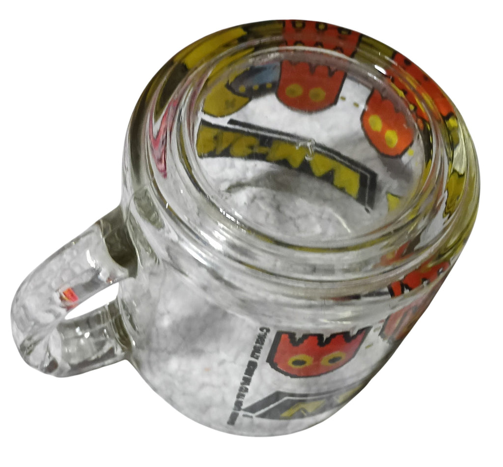1982 Libbey Bally Midway Mfg Pac Man Glass Coffee Mug image 2