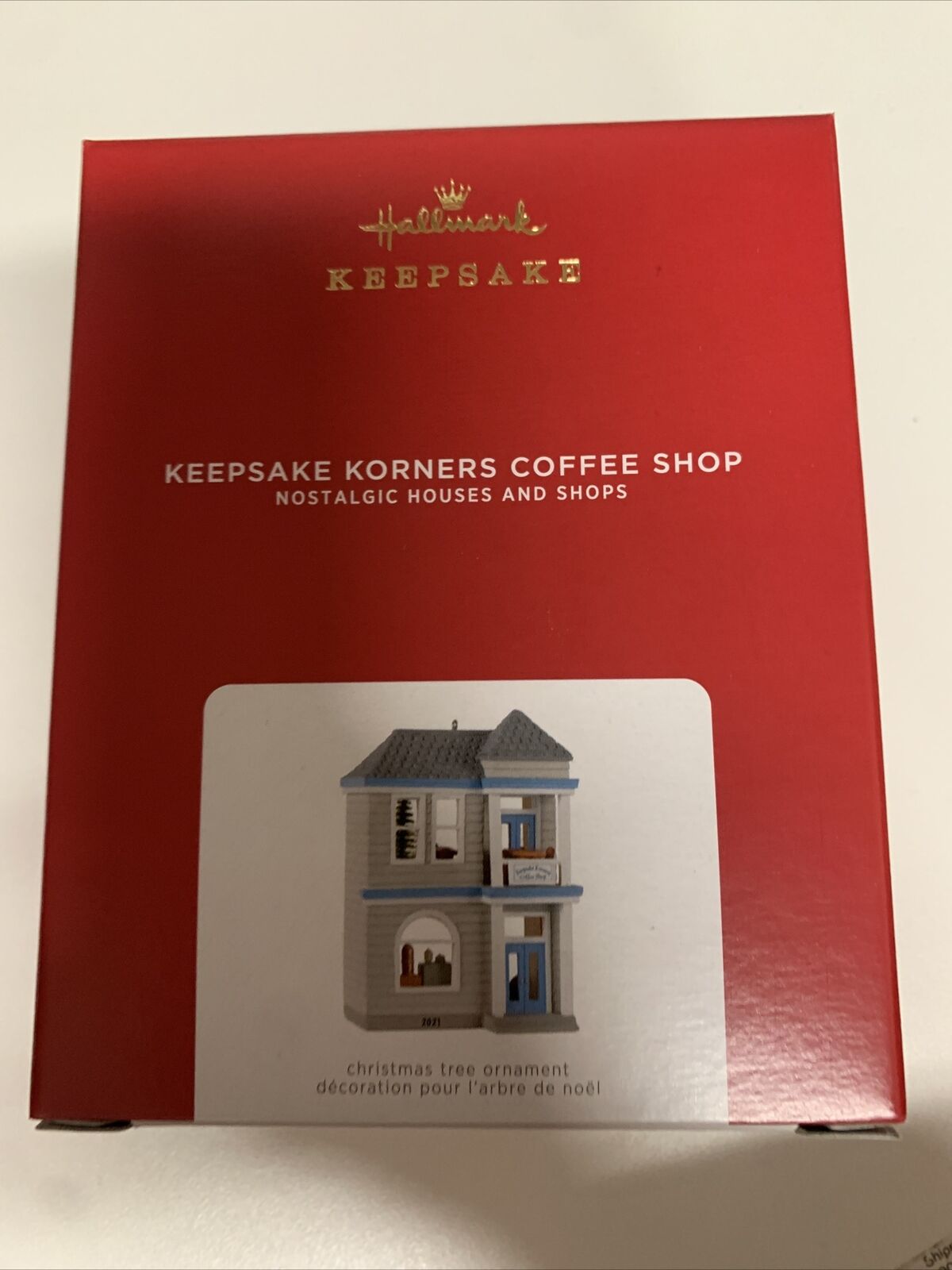 2021 Hallmark Keepsake Korners Coffee Shop Ornament
