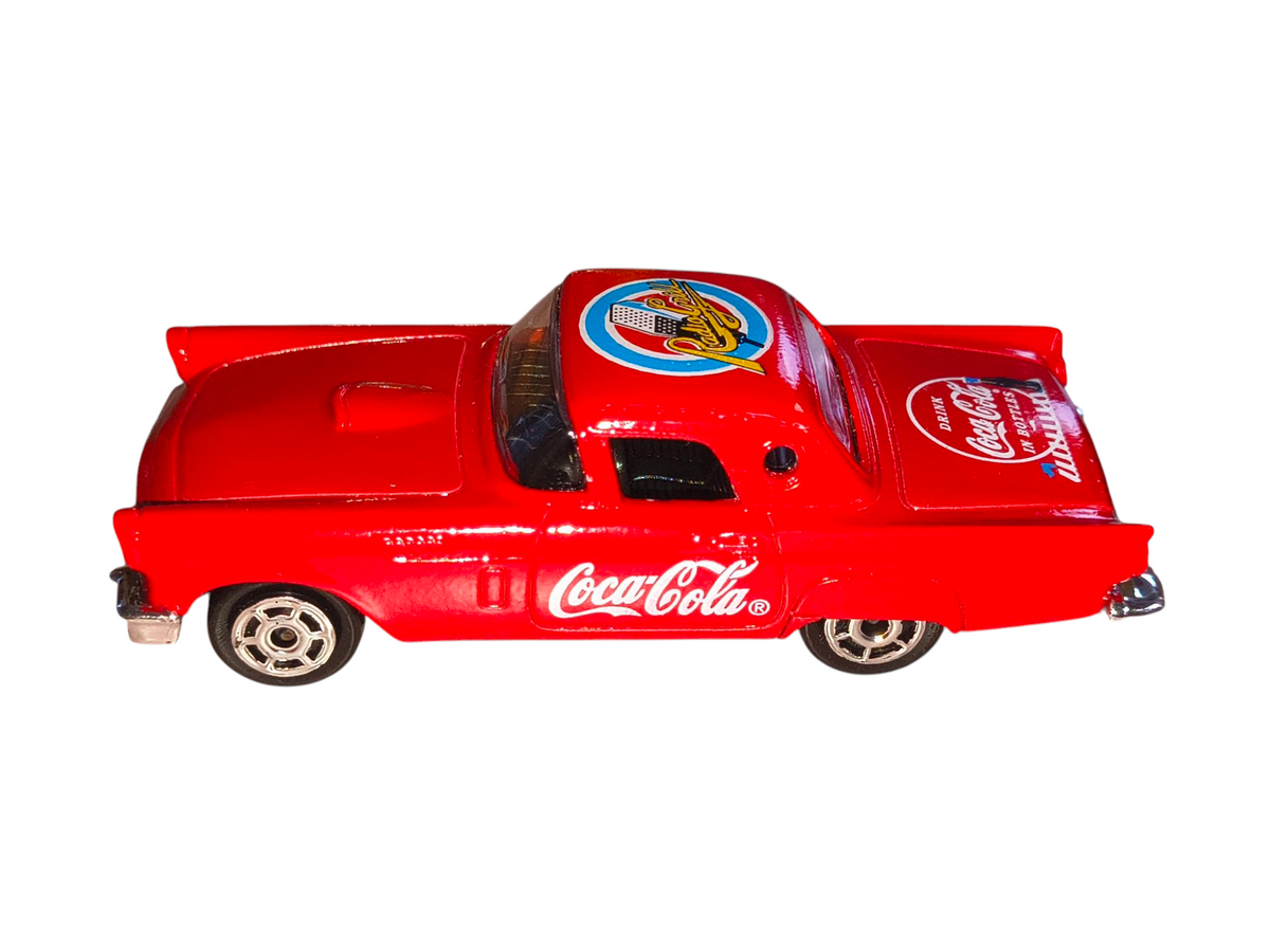 Majorette Coca-Cola 1957 Ford Thunderbird 200 Series Radio Grill 1:64 Diecast image 2
