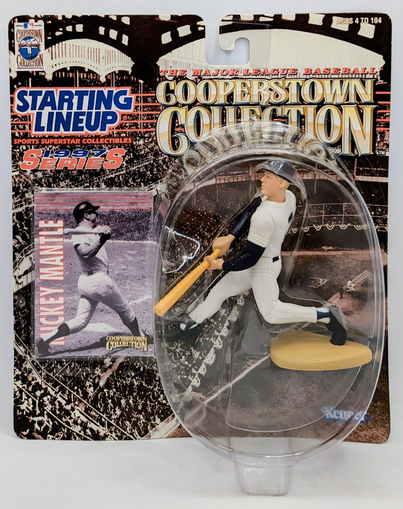 1997 Starting Lineup Cooperstown Collection Mickey Mantle New York Yankees