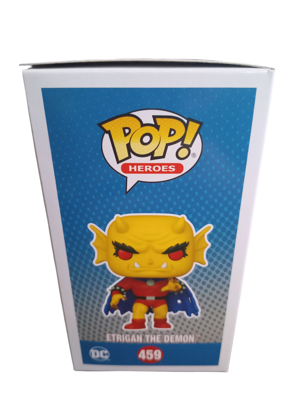 Funko Pop Justice League Etrigan The Demon 459 Black Light Chase Previews PX image 3