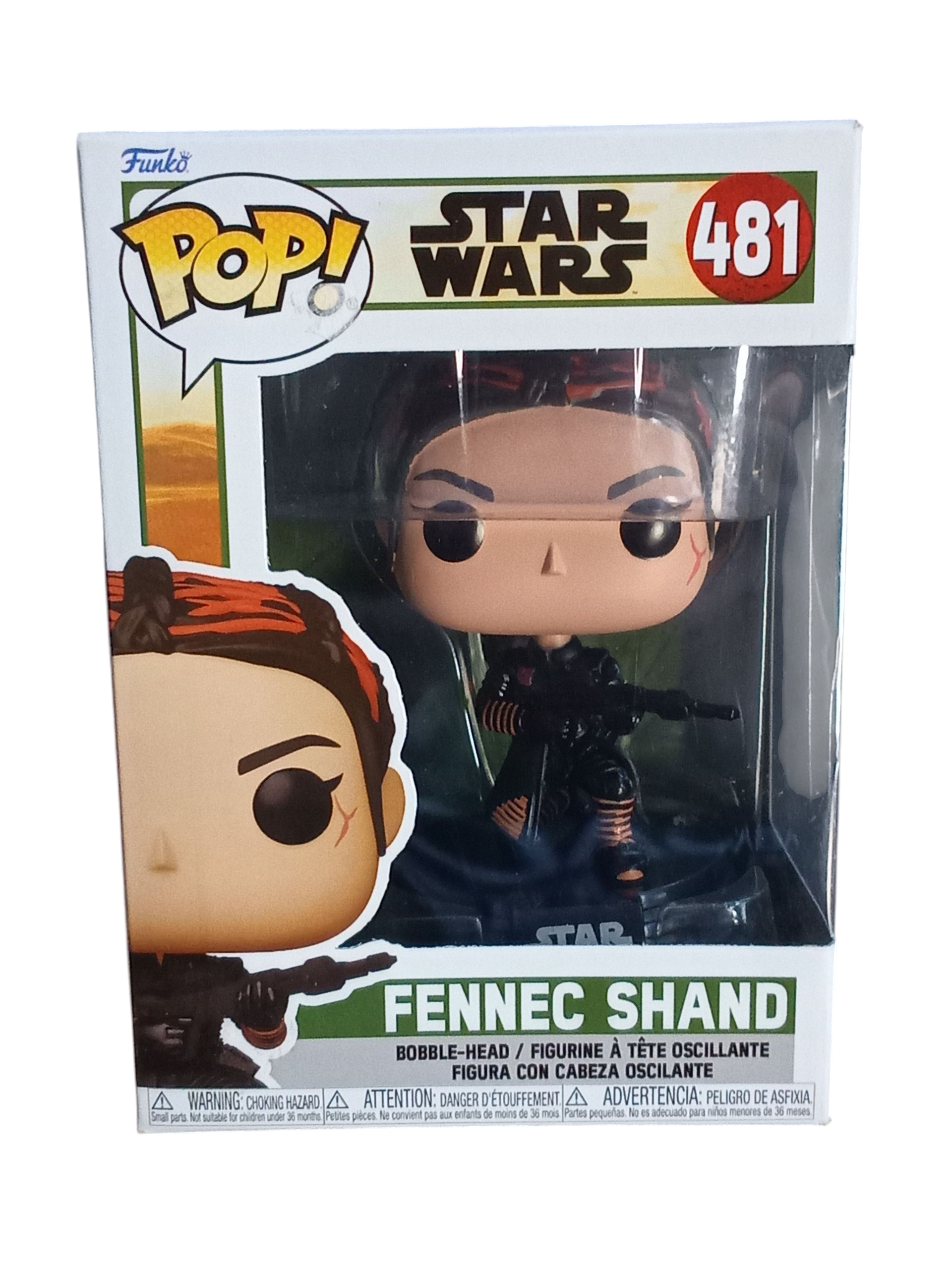 Funko Pop! Star Wars The Book Of Boba Fett Fennec Shand #481 Vinyl Figure