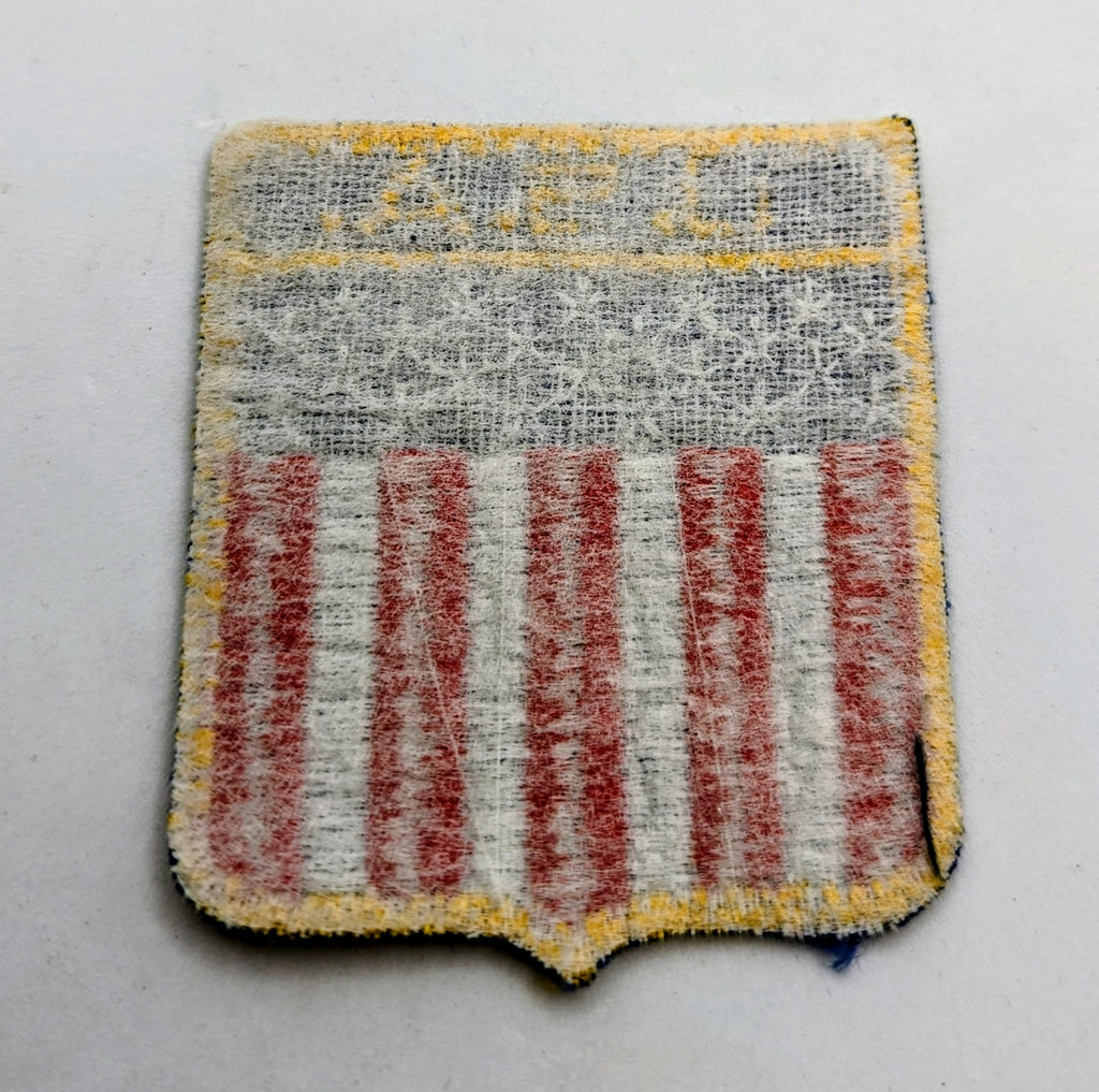Vintage Embroidered United States Of America Flag Shield Patch image 2