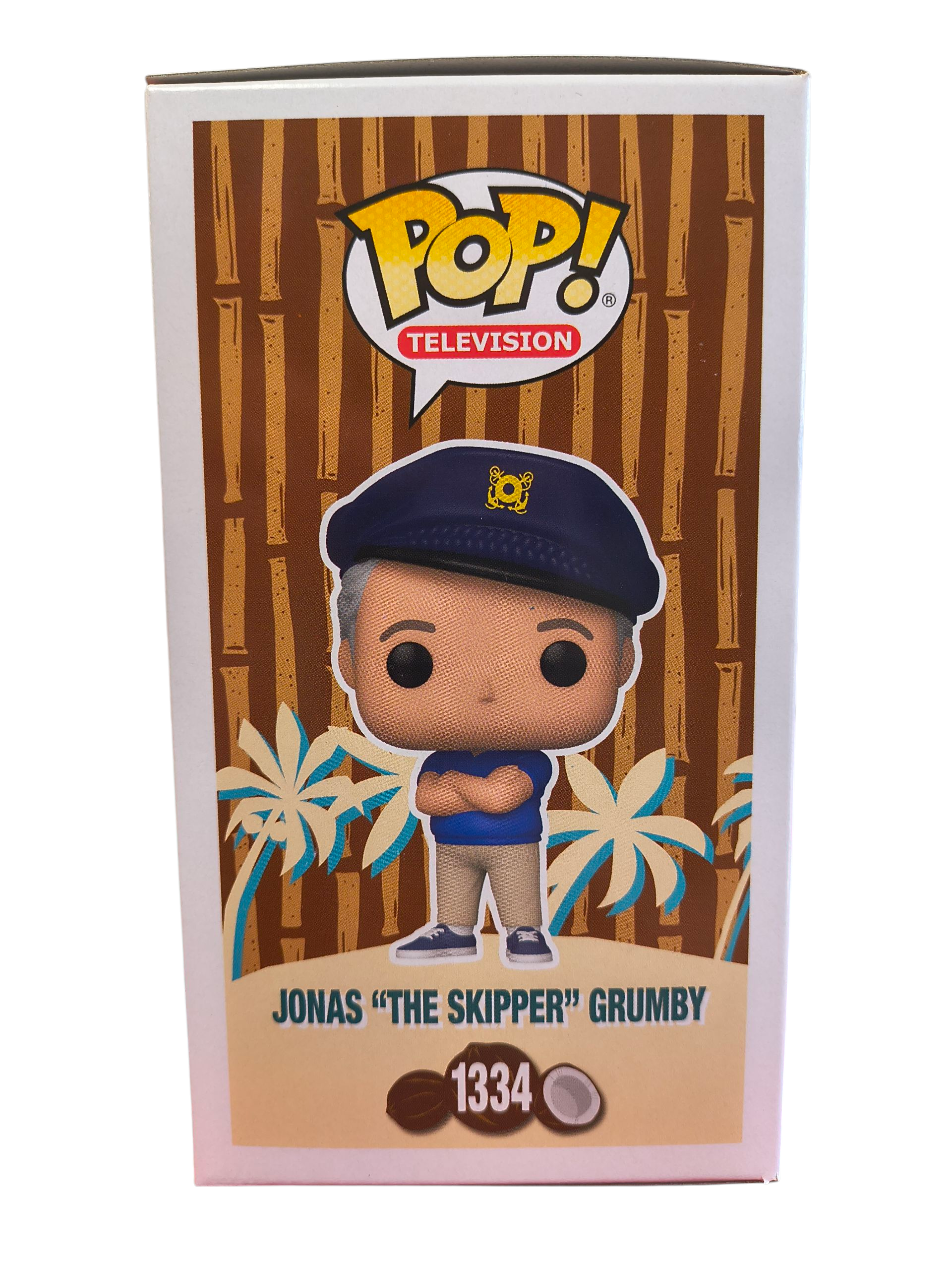 Funko POP! Television 100 Years Gilligan's Island Jonas Skipper Grumby #1334 image 4