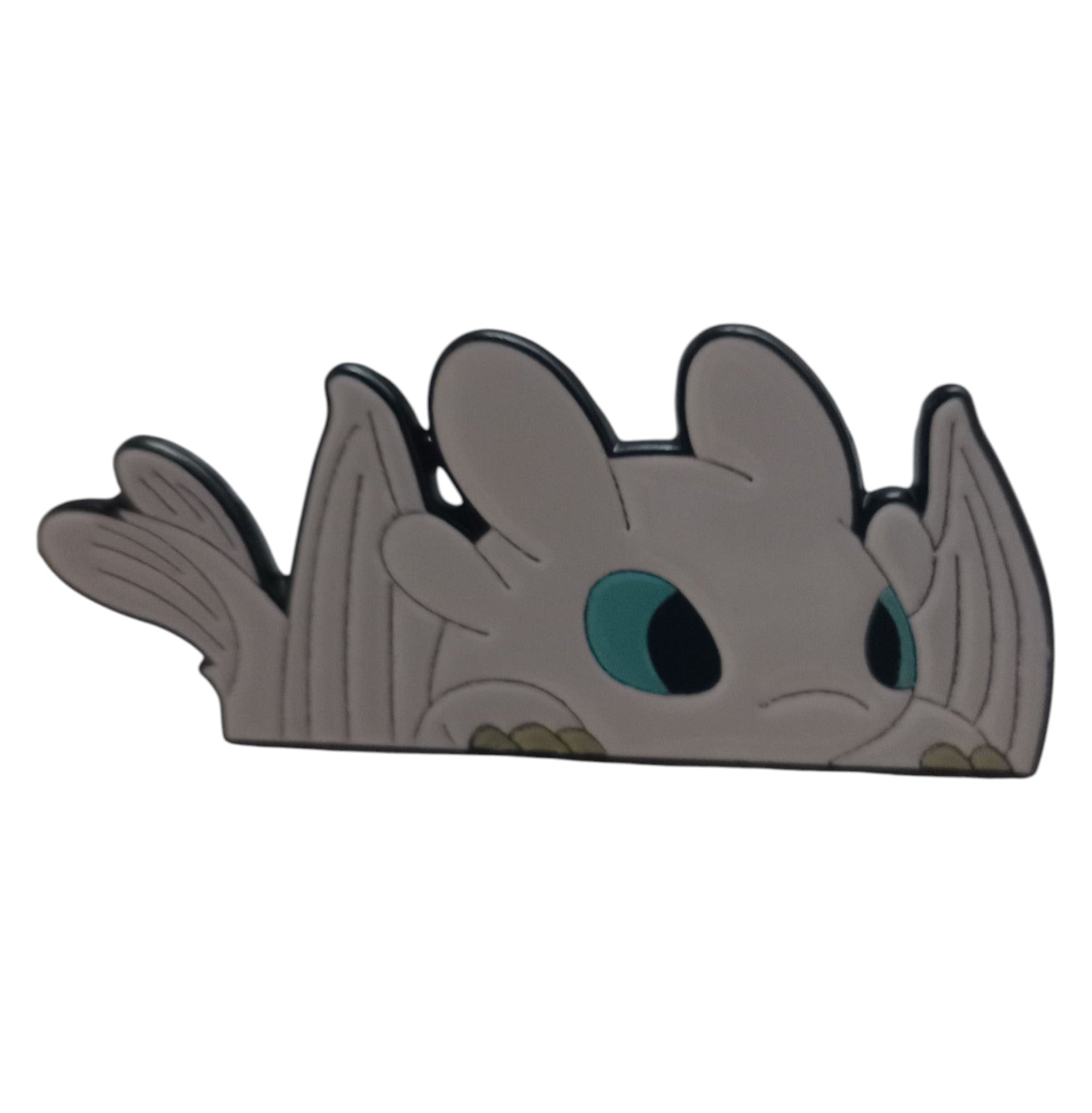 Dreamworks How To Train Your Dragon - Light Fury Peeker Character Enamel Pin