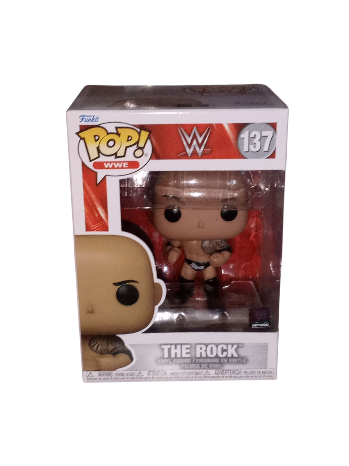 Funko Pop! WWE Wrestling The Rock #137 Dwayne The Rock Johnson Vinyl Figure