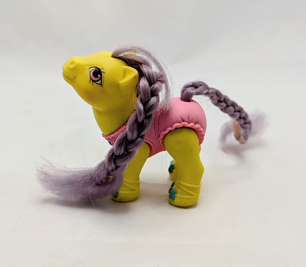 1990 Hasbro MLP My Little Pony G1 Baby Toe Dancer Baby Ballerina Pony