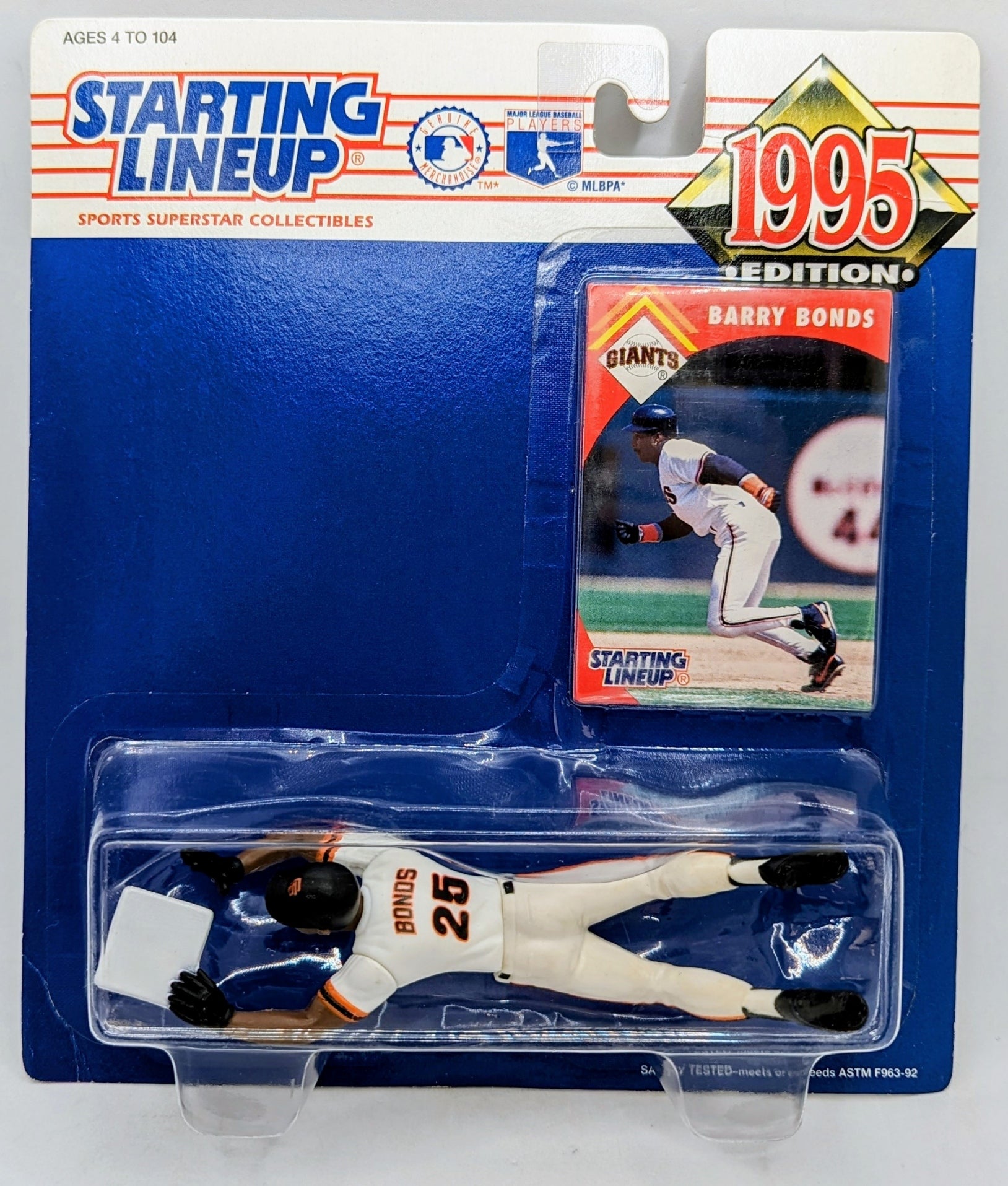 1995 Starting Lineup Barry Bonds San Francisco Giants Figure