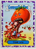 2018 Garbage Pail Kids Oh The Horror-ible Tom-ato 15a Purple Parallel