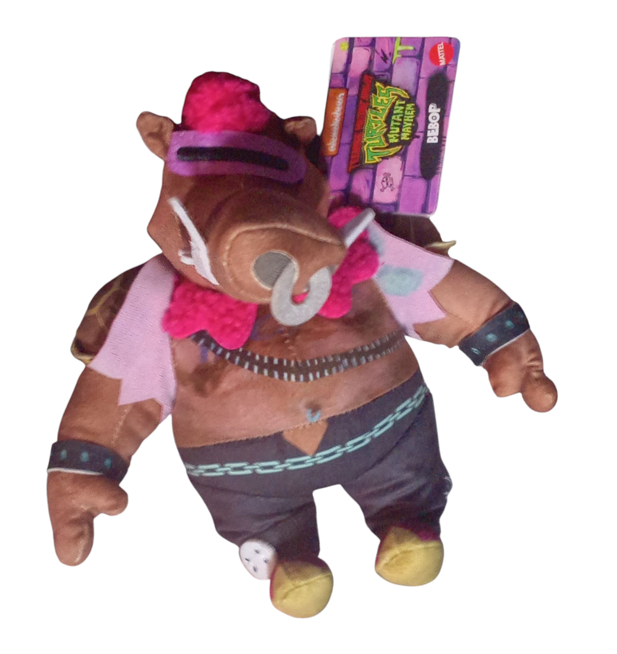 2023 TMNT Teenage Mutant Ninja Turtles Mutant Mayhem 8" Bepop Villain Plush