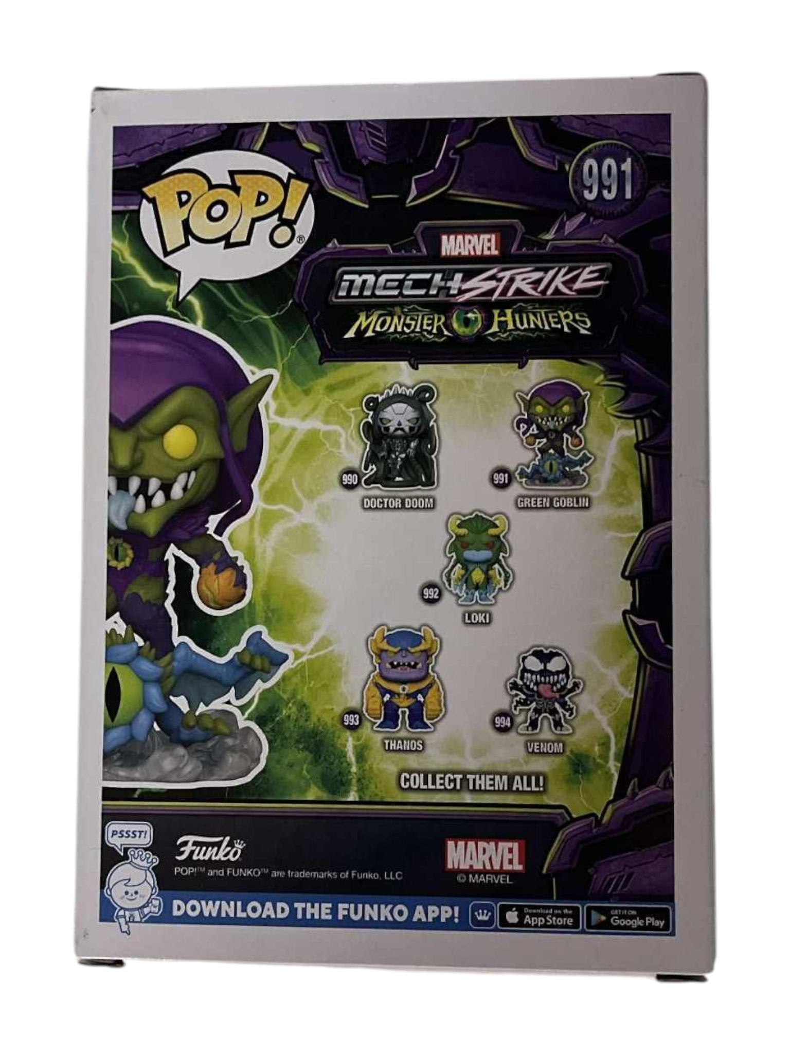 2022 Funko Pop MechStrike Monster Hunter Green Goblin Exclusive GITD - SC image 2