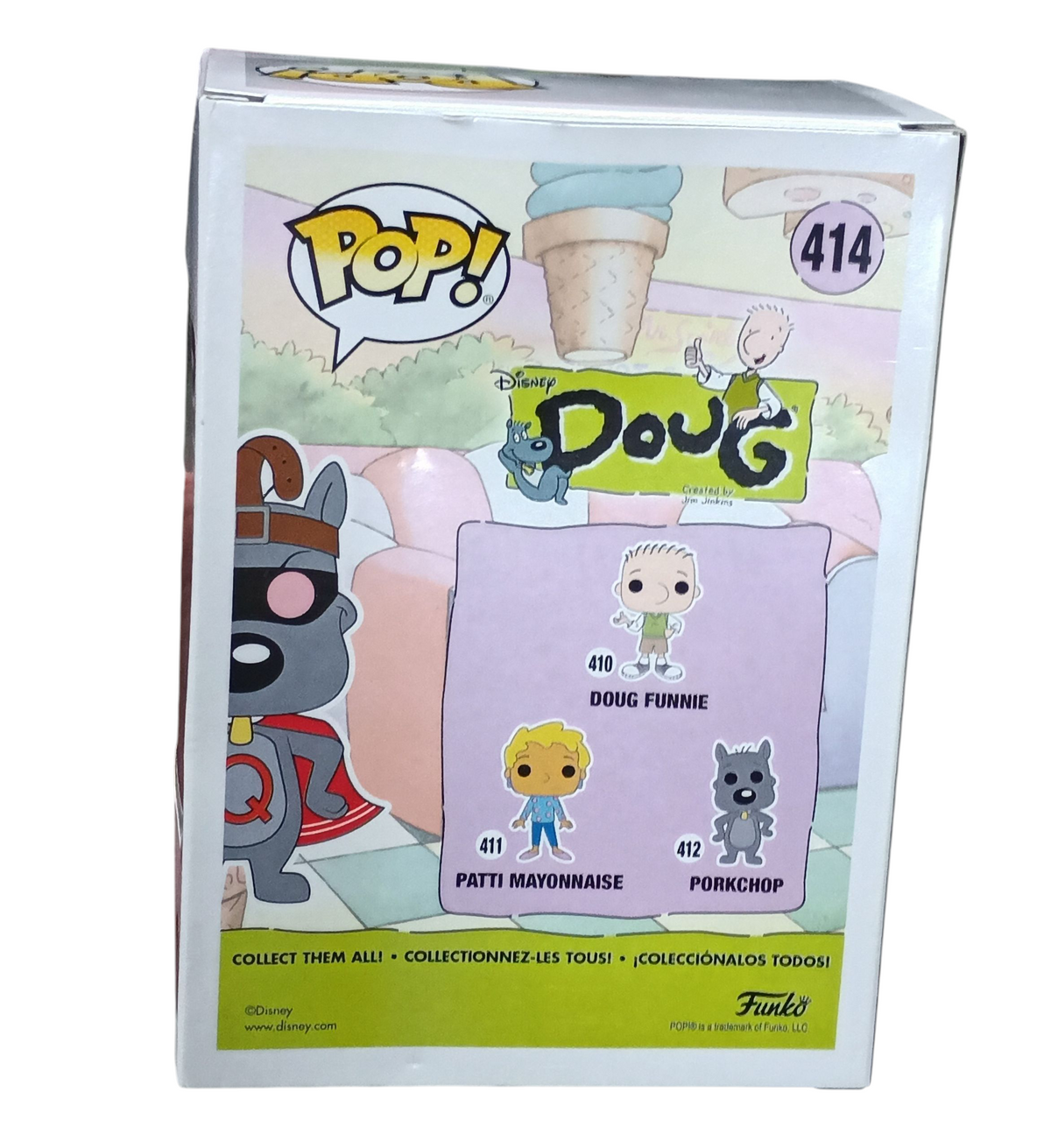 Funko POP! Vinyl: Disney Doug Quaildog #414 Hot Topic Exclusive image 2