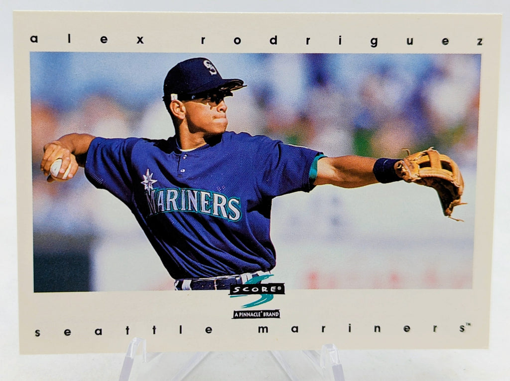 1996 Pinnacle Score Alex Rodriguez #95 Seattle Mariners Baseball Card