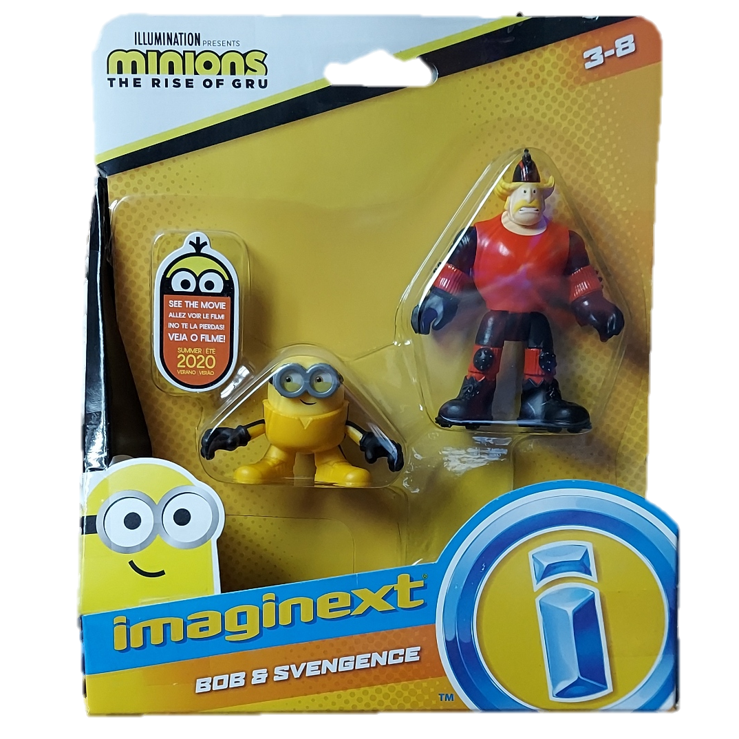 Imaginext Minions: The Rise of Gru Bob And Svengence Figure Set