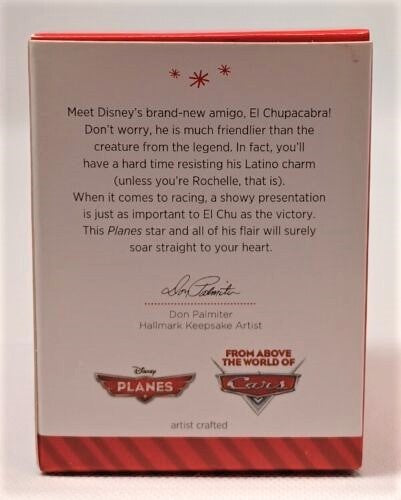 2014 Hallmark Keepsake Disney Planes El Chupacabra Ornament image 2