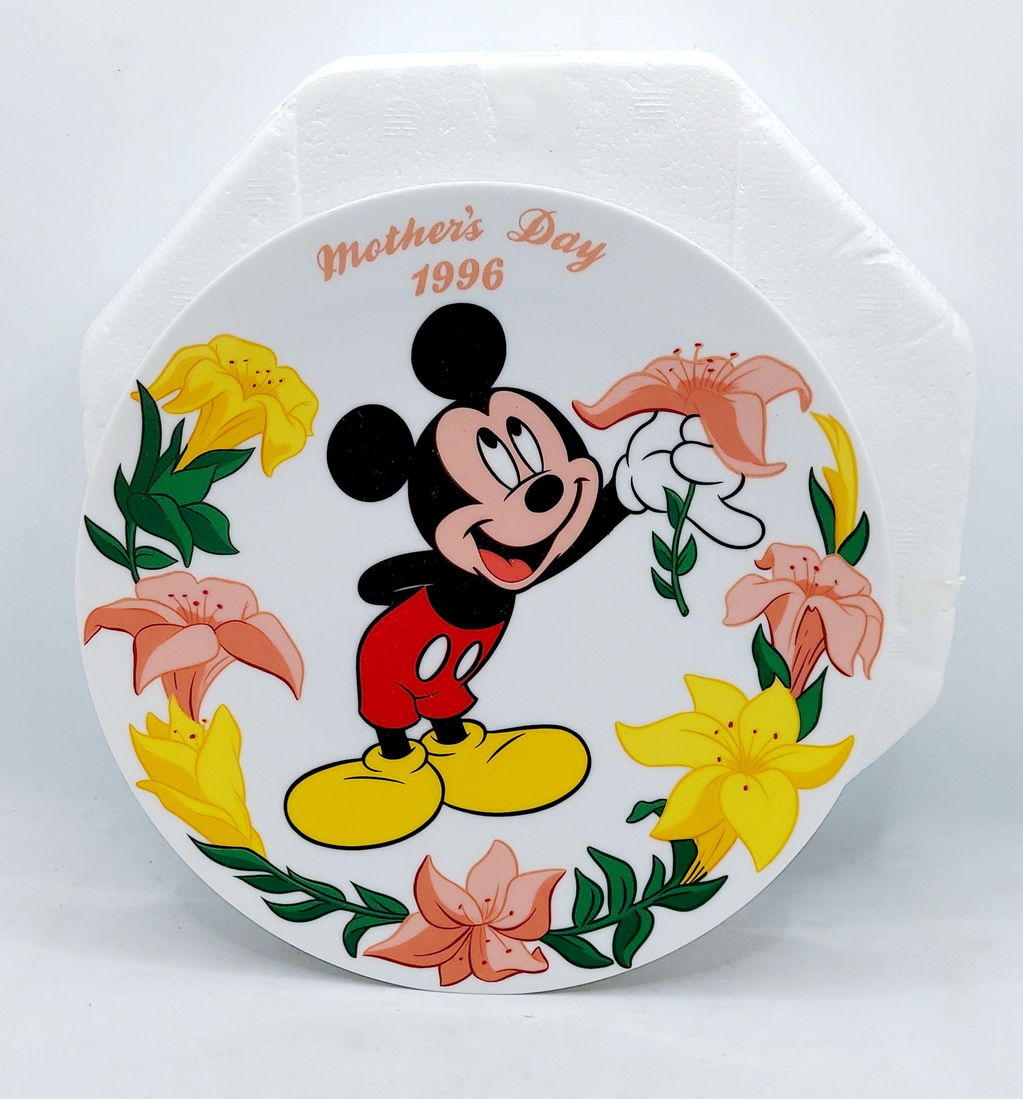 1996 Grolier Collectibles Disney Mickey Mouse Mother's Day 1996 Plate